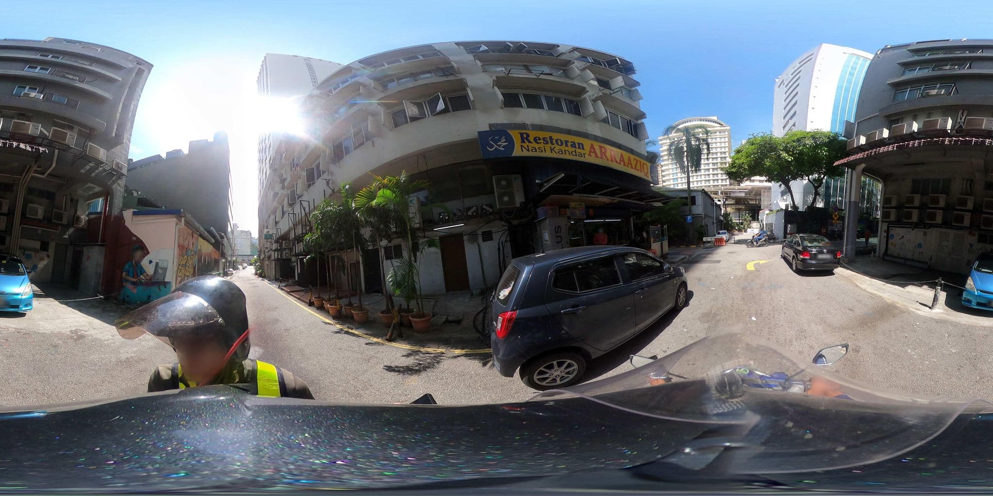 Street view near UK Star Hotel, Bukit Bintang — © ahlang2 (CC BY-SA · Mapillary)