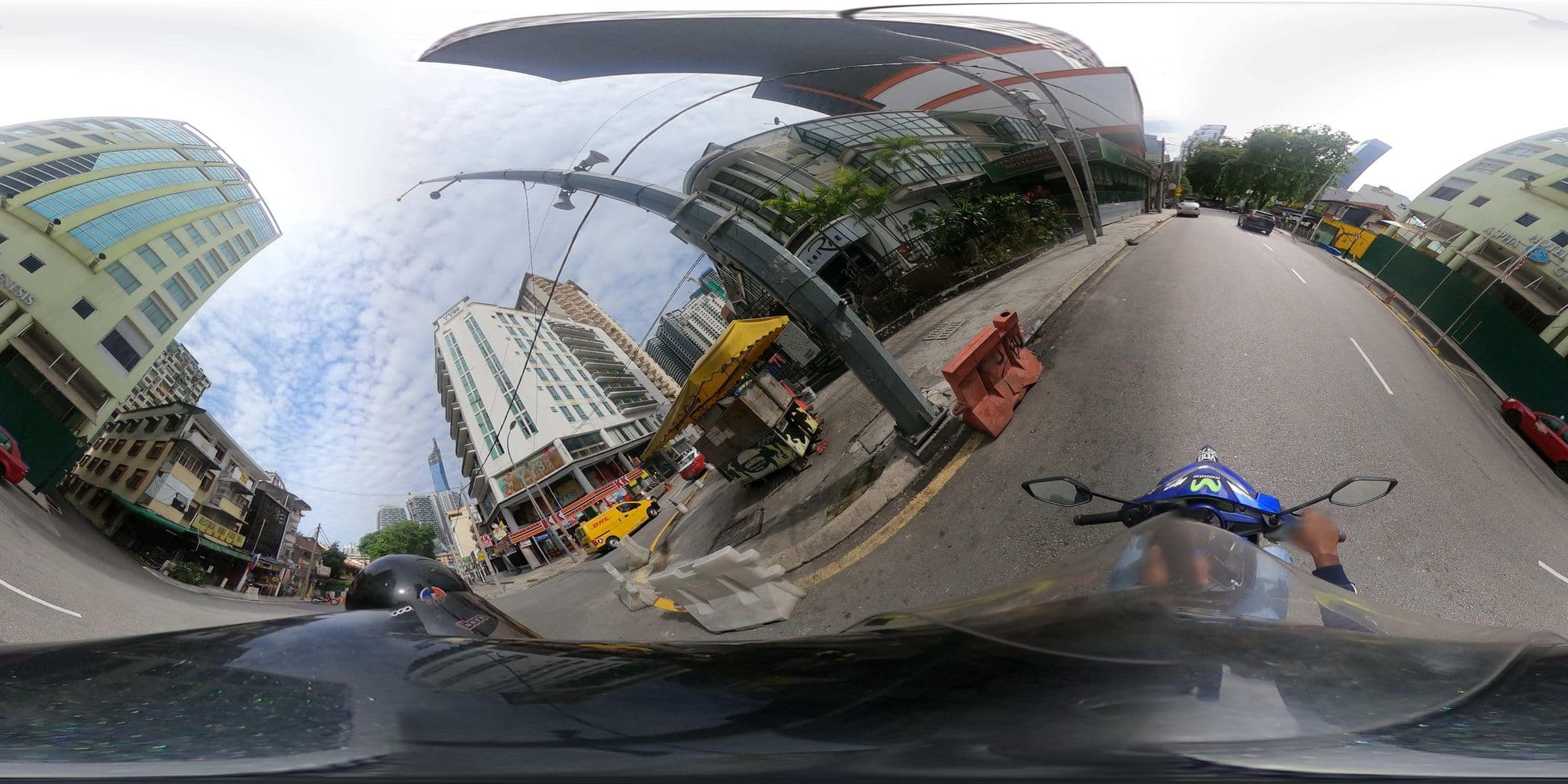 Street view near Hotel Rae Kuala Lumpur, Bukit Bintang — © ahlang2 (CC BY-SA · Mapillary)
