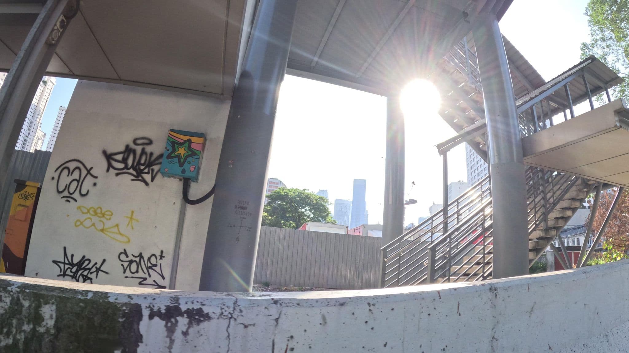 Street view near Sky Hotel Cafe, Bukit Bintang — © shanmugam (CC BY-SA · Mapillary)