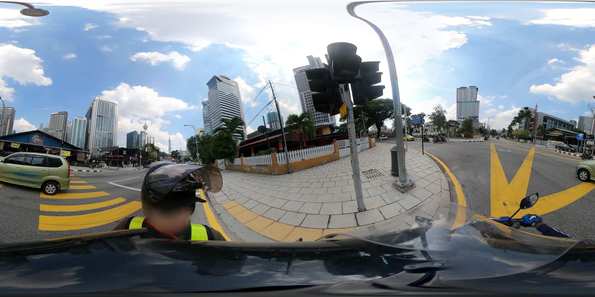 Street view near Sharano Budget Inn, Kampung Baru — © ahlang2 (CC BY-SA · Mapillary)