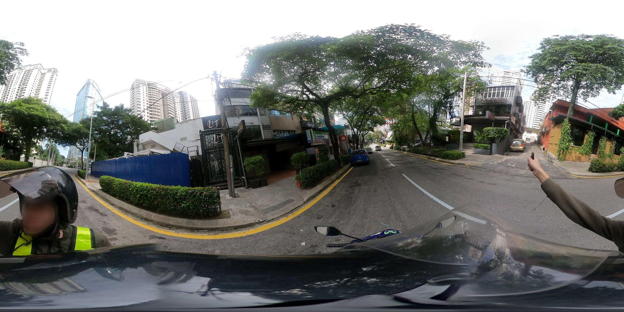 Street view near Serenity, Bukit Bintang — © ahlang2 (CC BY-SA · Mapillary)