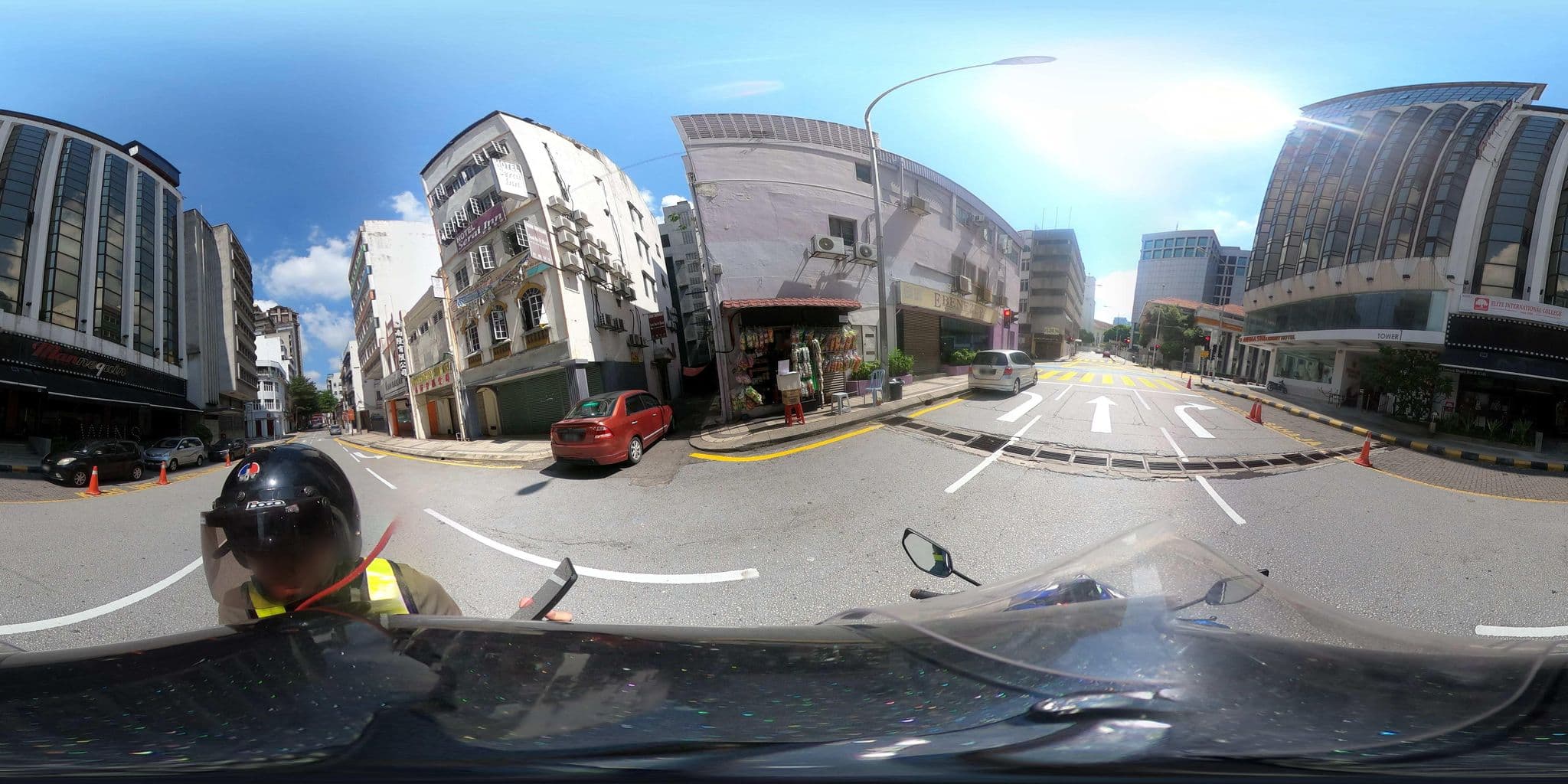 Street view near ML Inn Hotel, Bukit Bintang — © ahlang2 (CC BY-SA · Mapillary)