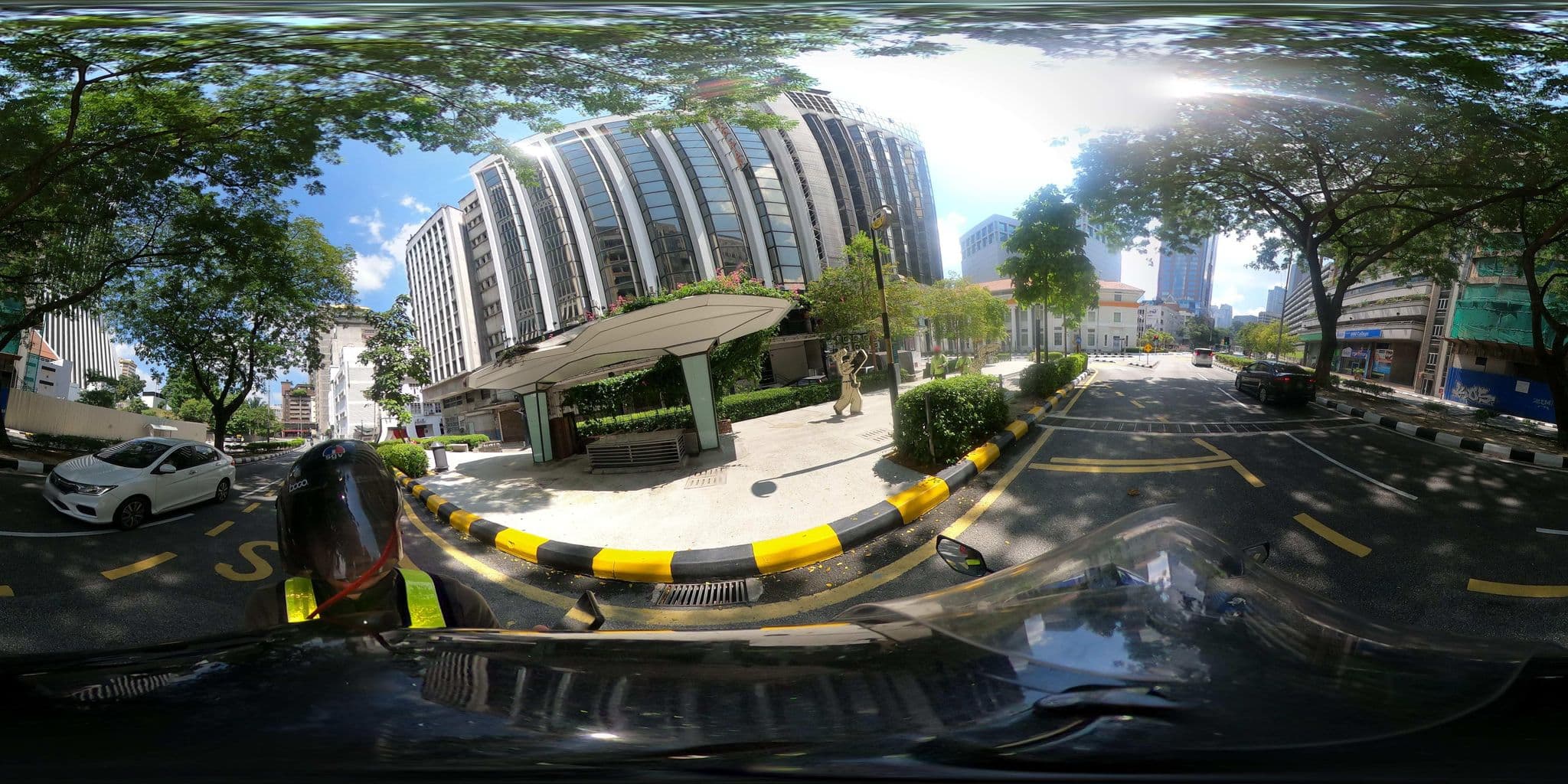 Street view near lyf Raja Chulan Kuala Lumpur, Bukit Bintang — © ahlang2 (CC BY-SA · Mapillary)