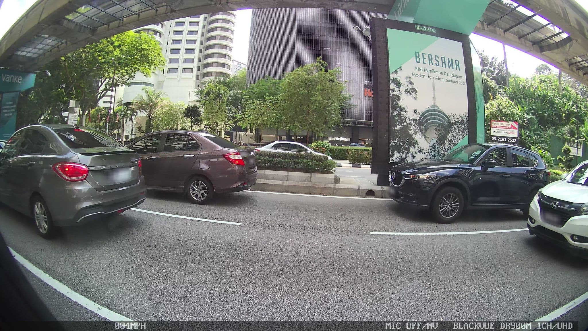 Street view near In My Room On 16th Flr of Concorde Hotel, KL, Bukit Bintang — © kaart_3 (CC BY-SA · Mapillary)