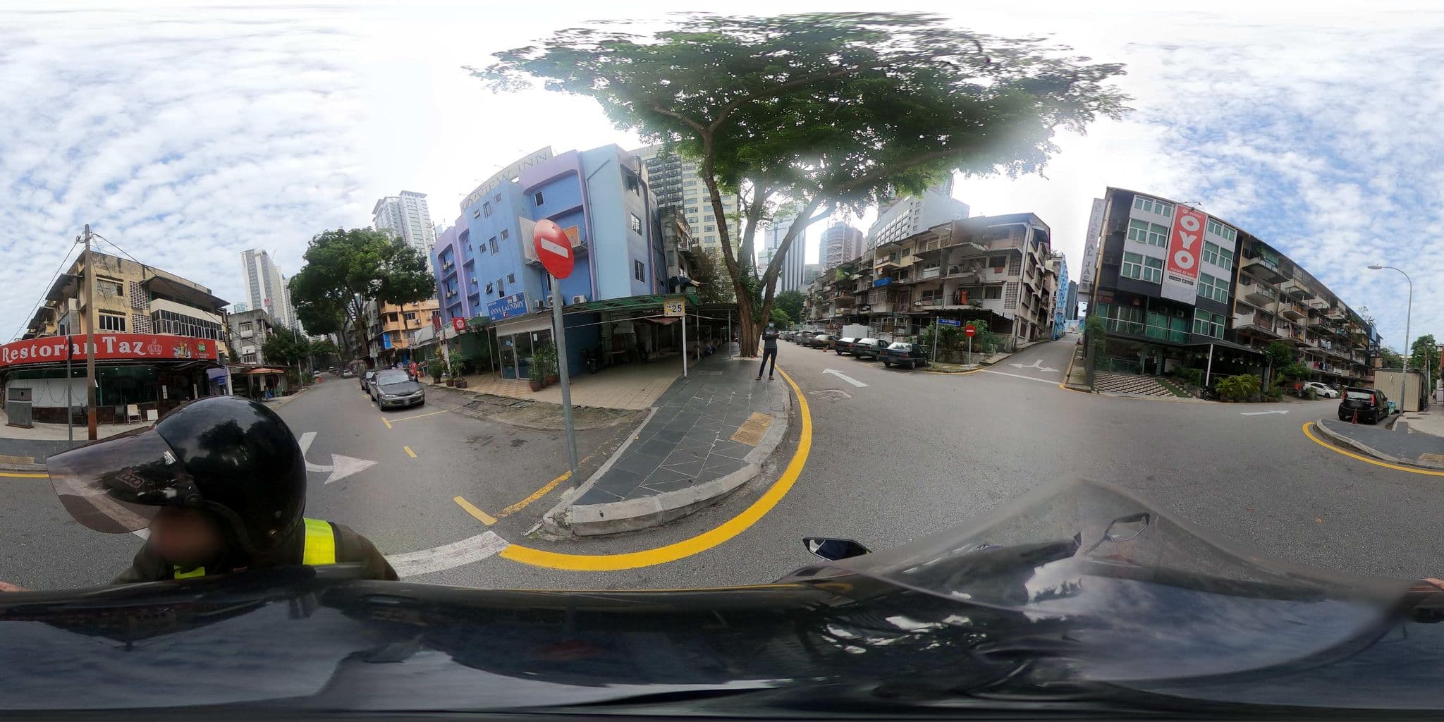 Street view near Hotel Al-Jafs, Bukit Bintang — © ahlang2 (CC BY-SA · Mapillary)