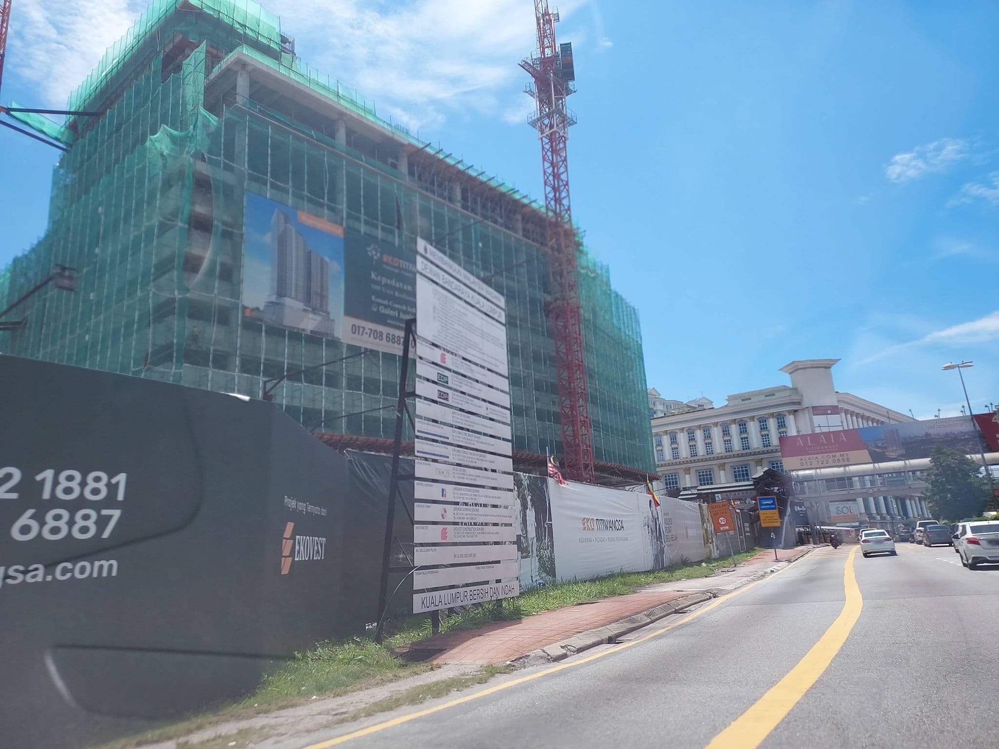 Street view near Room 1516, Vistana, Titiwangsa — © linuxmalaysia (CC BY-SA · Mapillary)