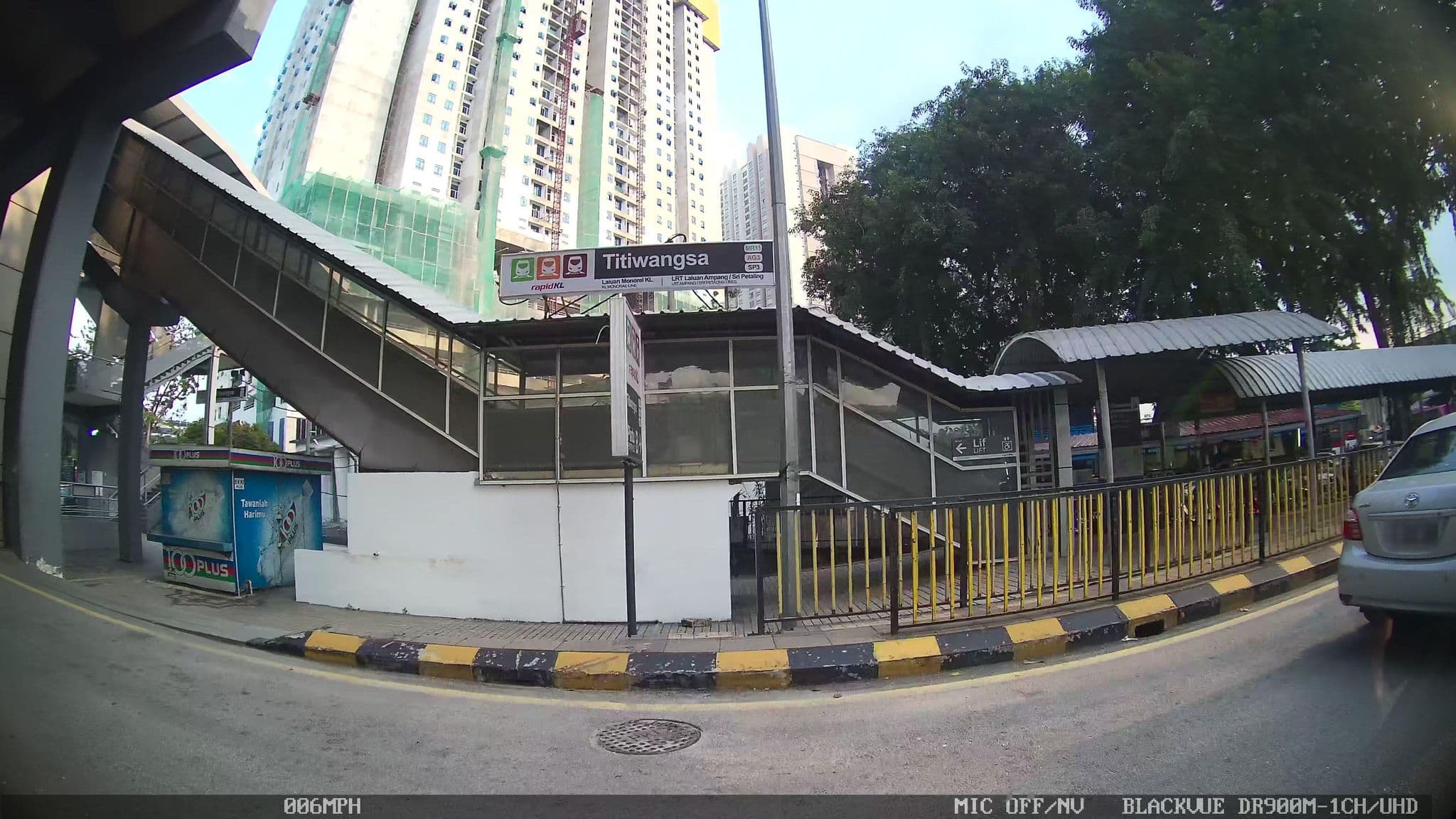 Street view near City Hotel, Titiwangsa — © kaart_4 (CC BY-SA · Mapillary)