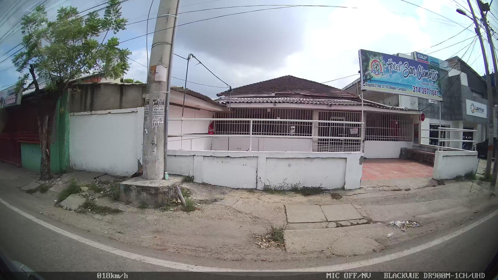 Street view near Los Clemente, Cartagena