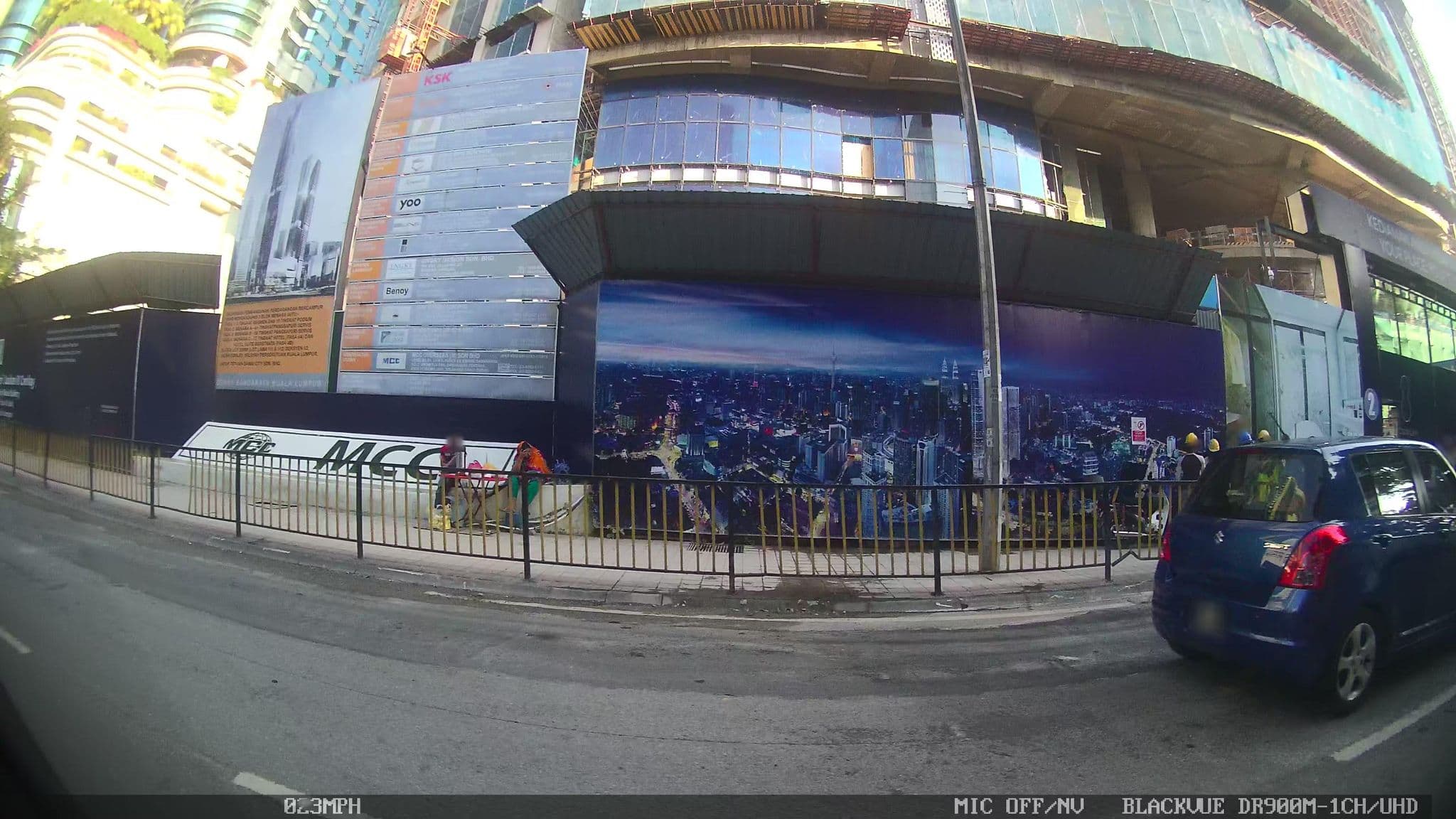 Street view near Fairmont Kuala Lumpur, Bukit Bintang — © kaart_3 (CC BY-SA · Mapillary)