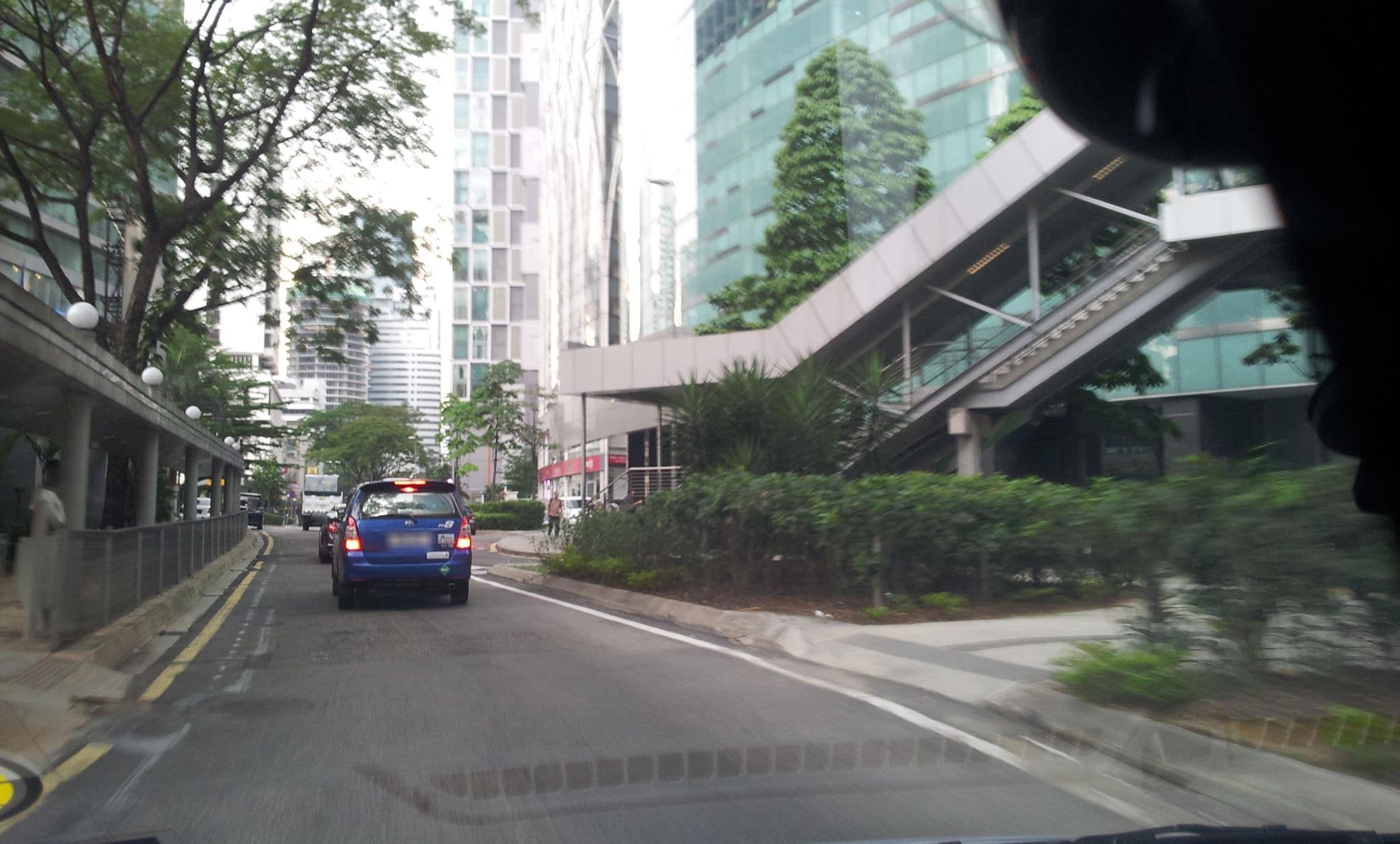 Street view near P/E Hotel Hilton, Bukit Bintang — © roadroid (CC BY-SA · Mapillary)