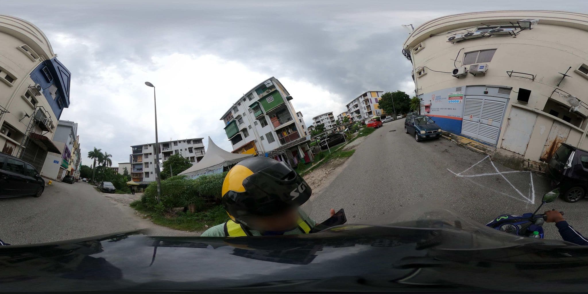 Street view near Mighty Joe Hostel, Setapak — © ahlang2 (CC BY-SA · Mapillary)