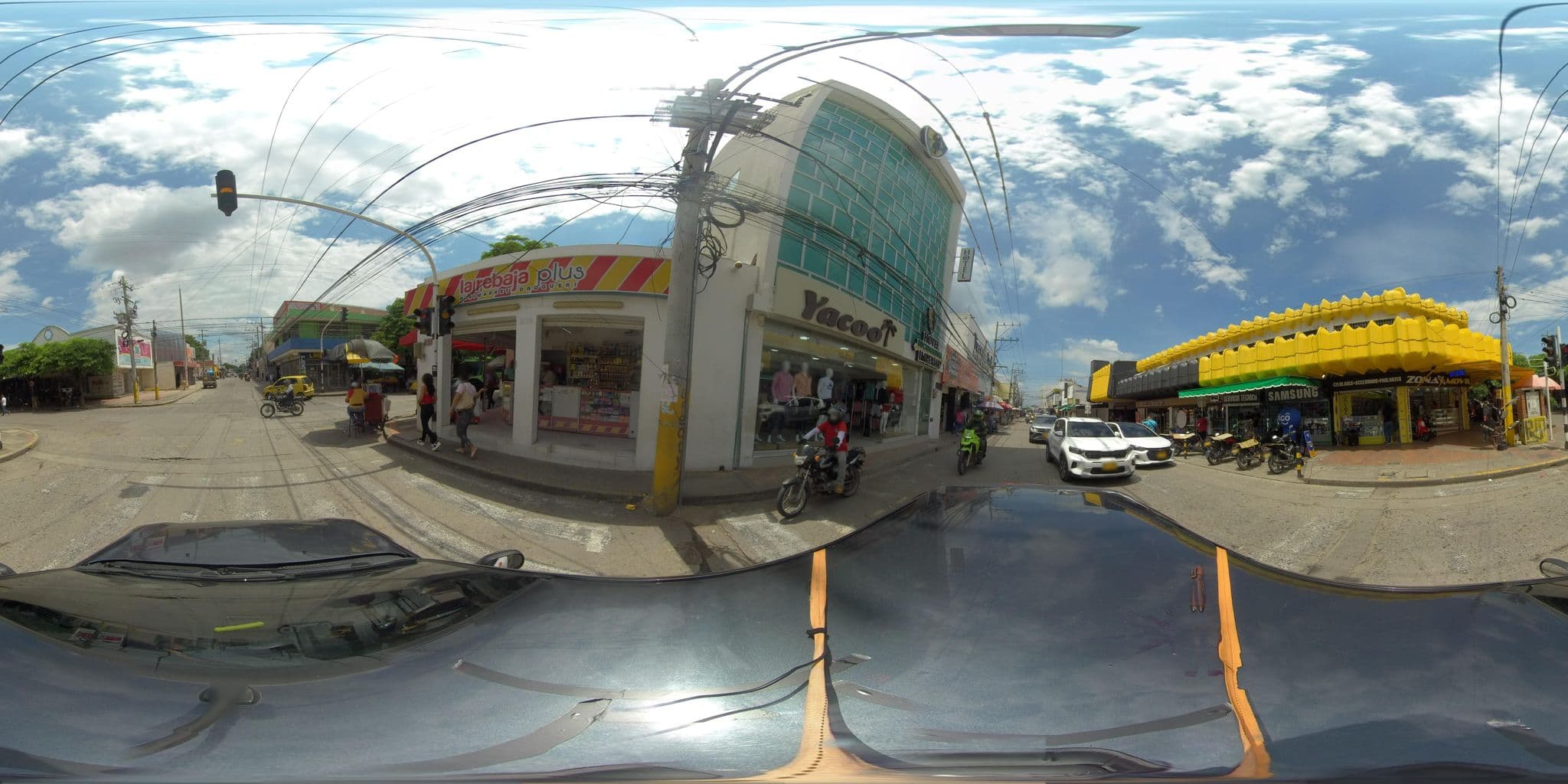 Street view near Hotel Casablanca, Valledupar — © ramosgluis (CC BY-SA · Mapillary)
