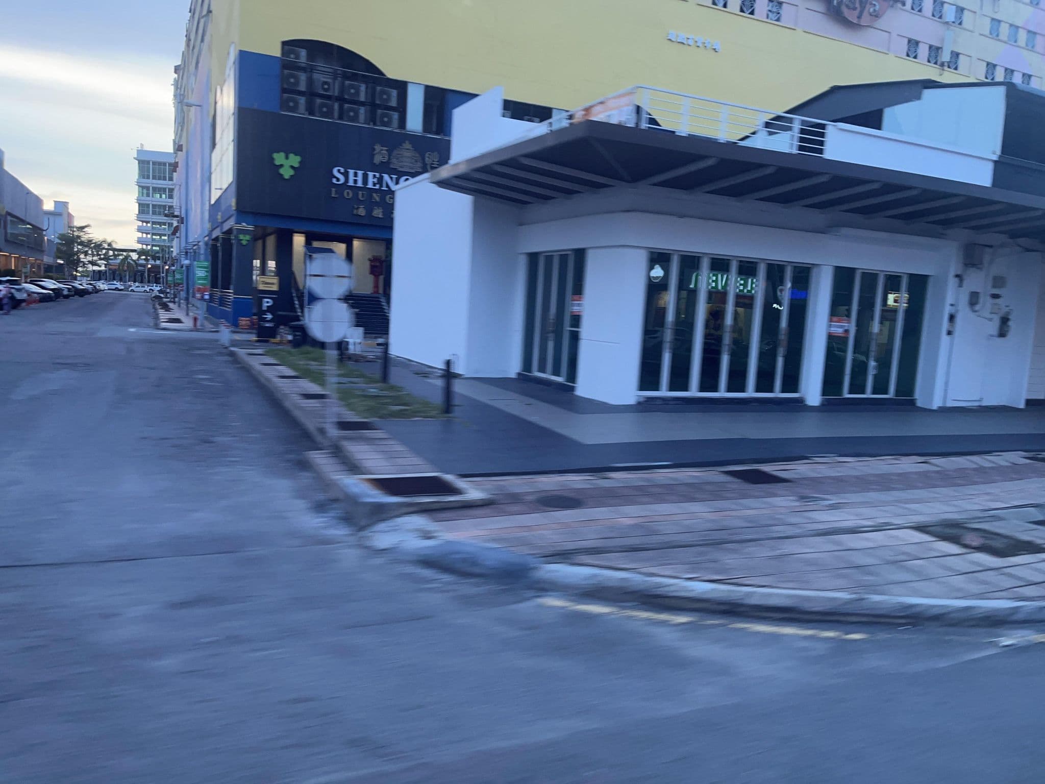 Street view near M2 Boutique Hotel Cafe Store, Ujong Pasir — © DriveWithHoang (CC BY-SA · Mapillary)
