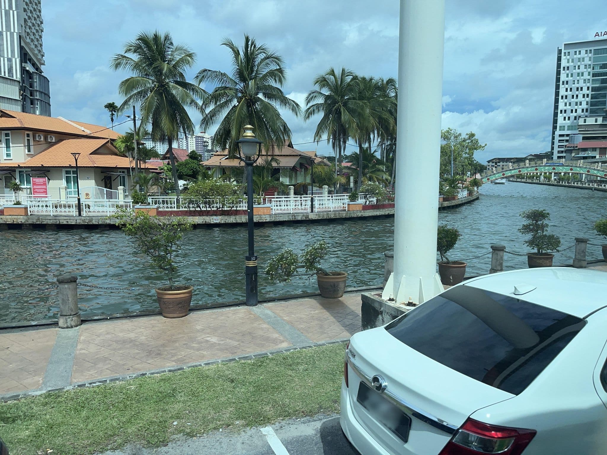 Street view near The Majestic Malacca Hotel, Malacca — © DriveWithHoang (CC BY-SA · Mapillary)