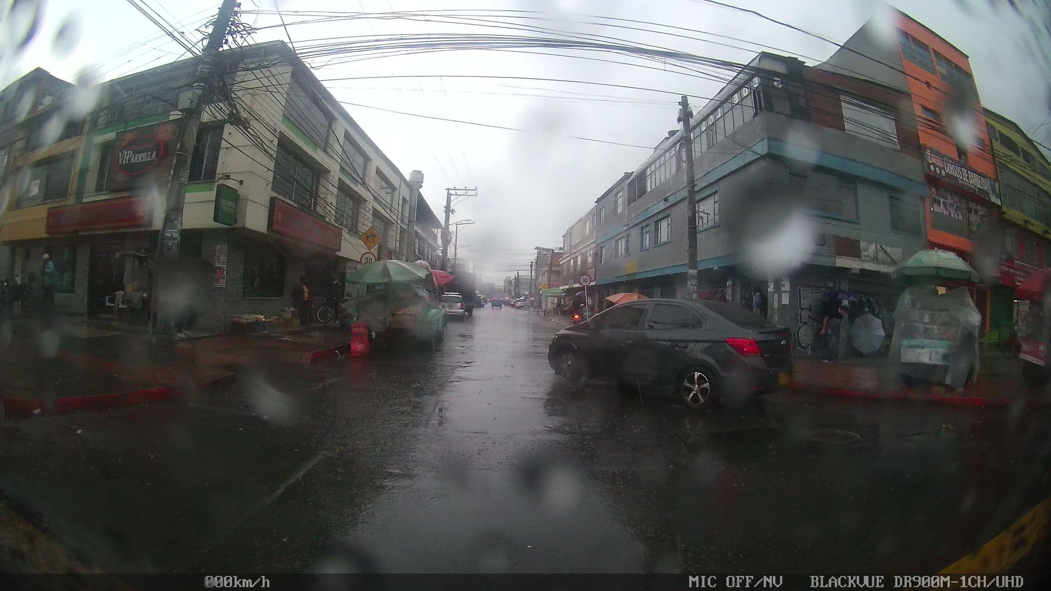 Street view near tambora, Barrio San Luis