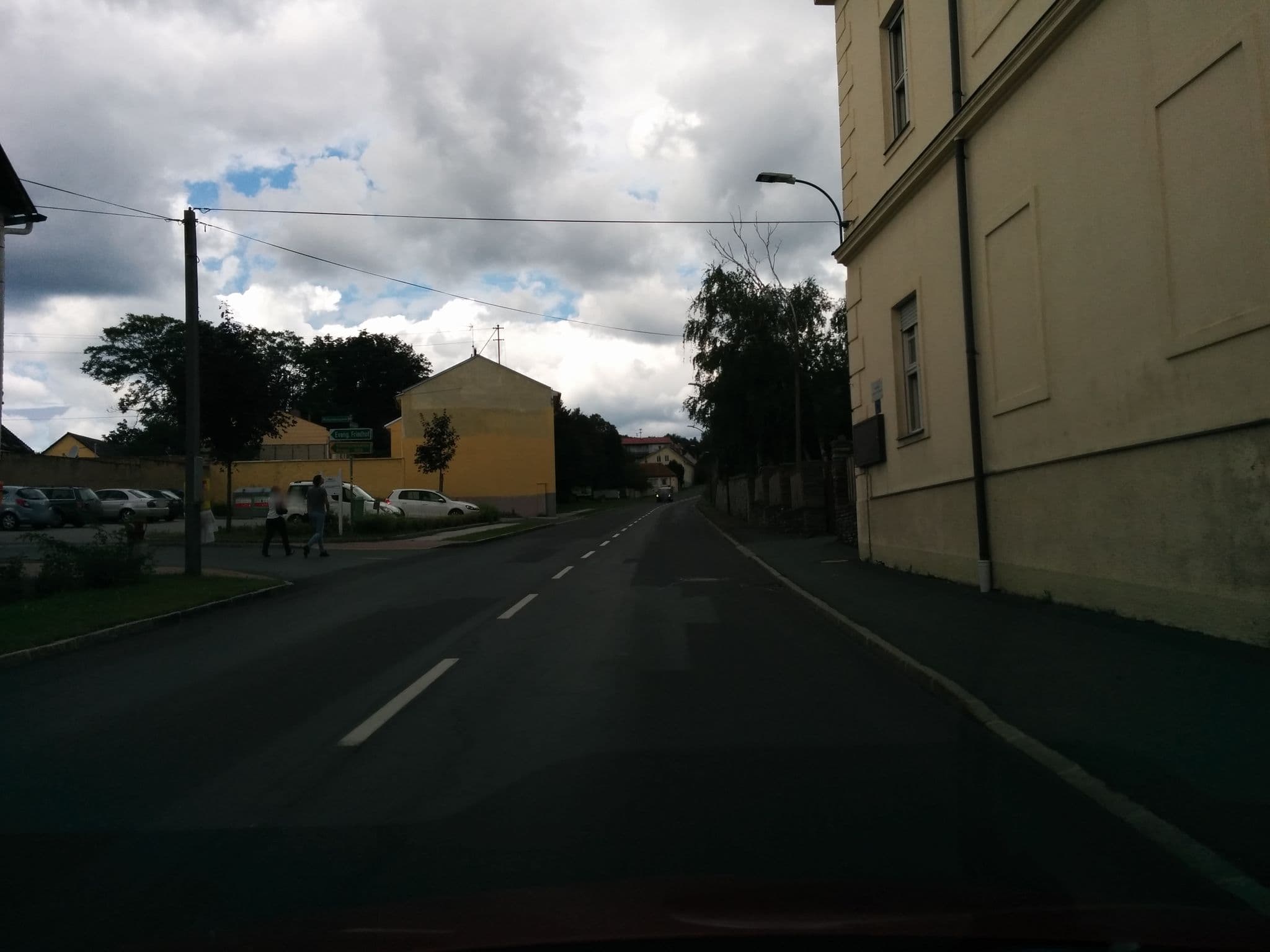 Street view near Haus am Eck, Rechnitz — © bitnapper (CC BY-SA · Mapillary)