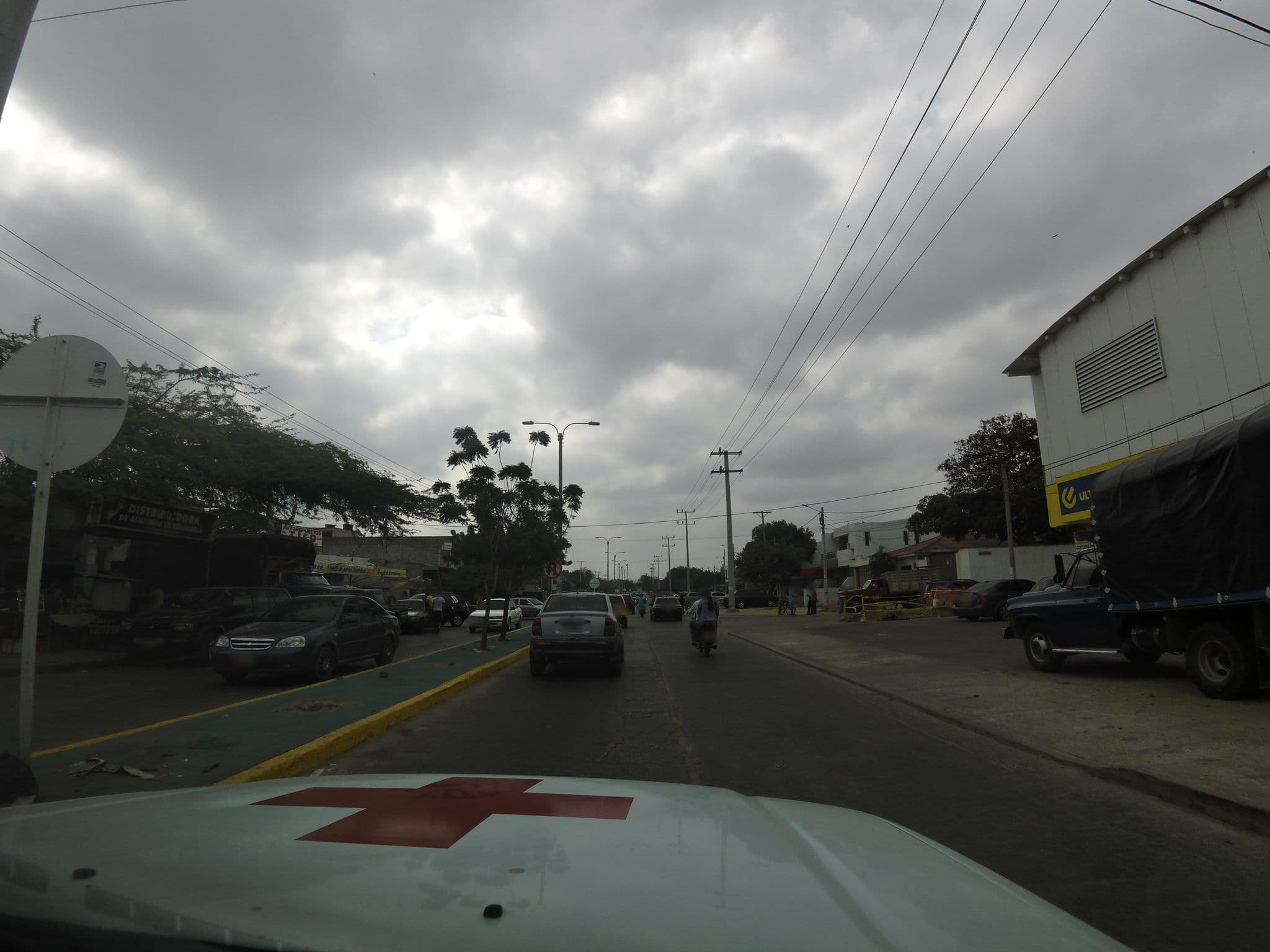 Street view near Hotel Angie Real, Riohacha