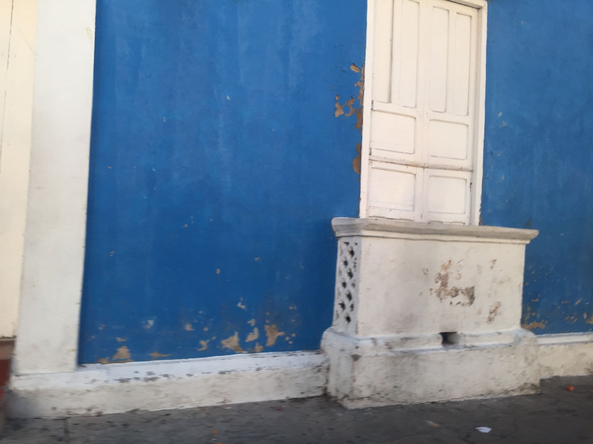 Street view near Casa Del Pozo, Cartagena
