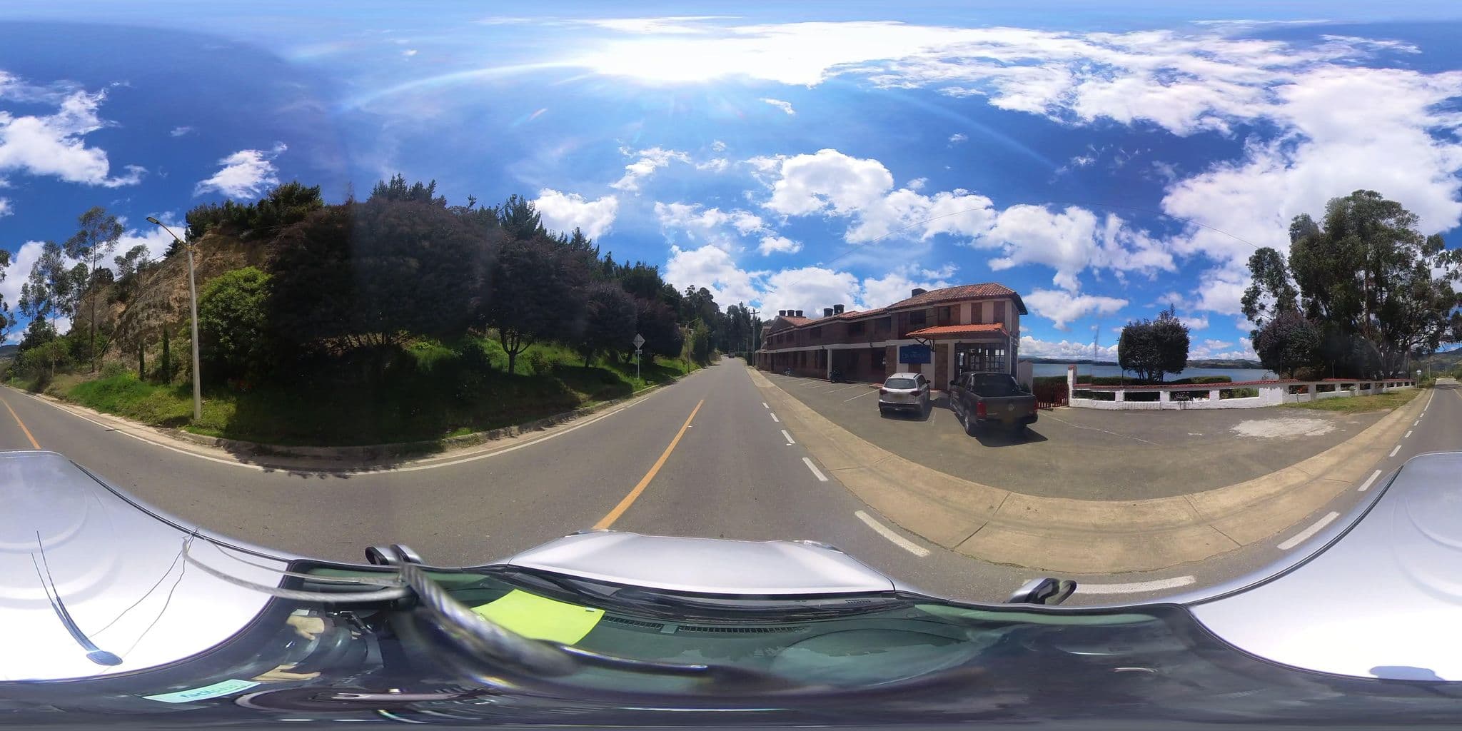 Street view near Hotel Decameron - Refugio Santa Ines, Aquitania — © juanmelo (CC BY-SA · Mapillary)