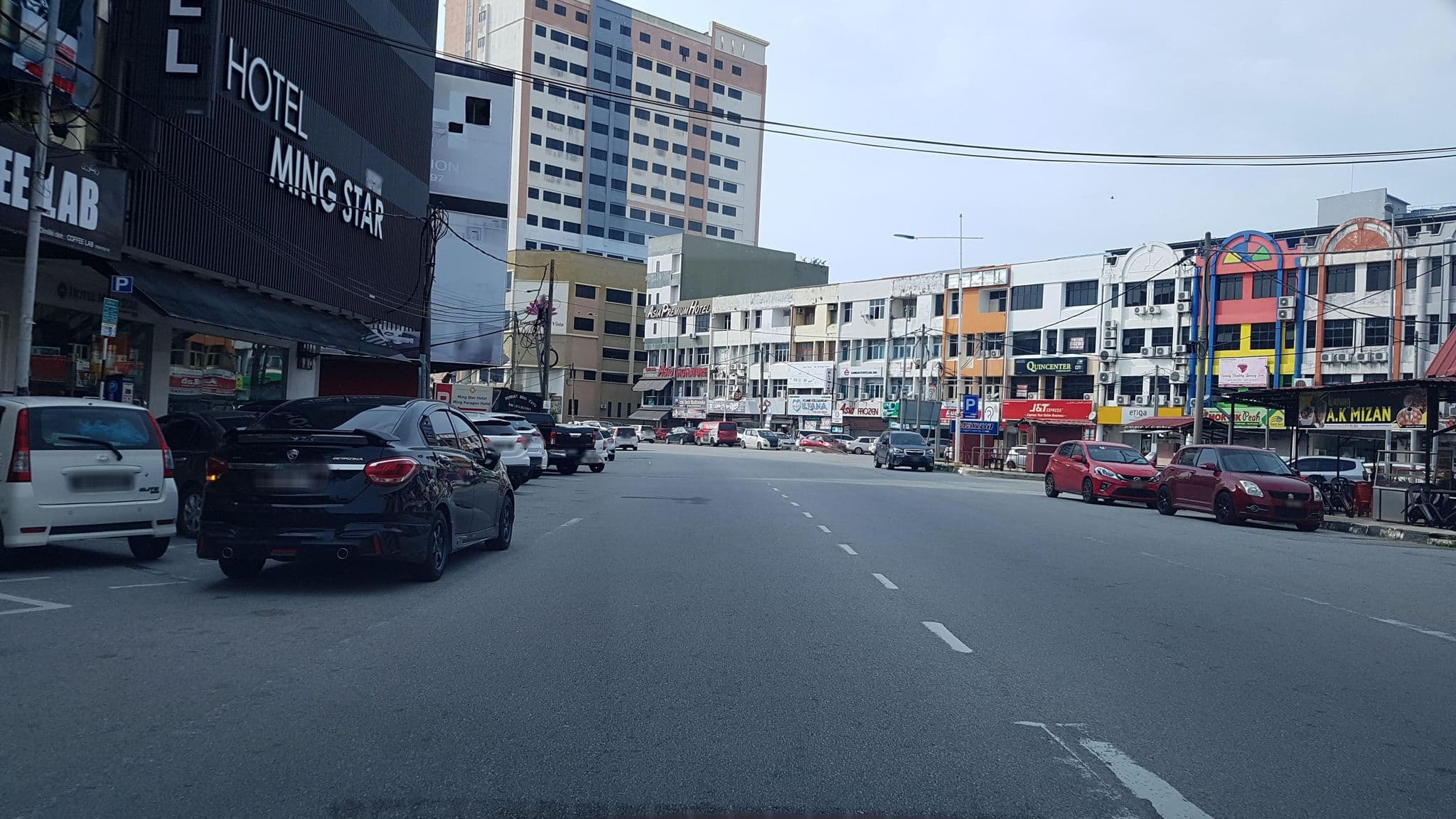 Street view near Mingstar Hotel, Kuala Terengganu — © aaronshenhao (CC BY-SA · Mapillary)