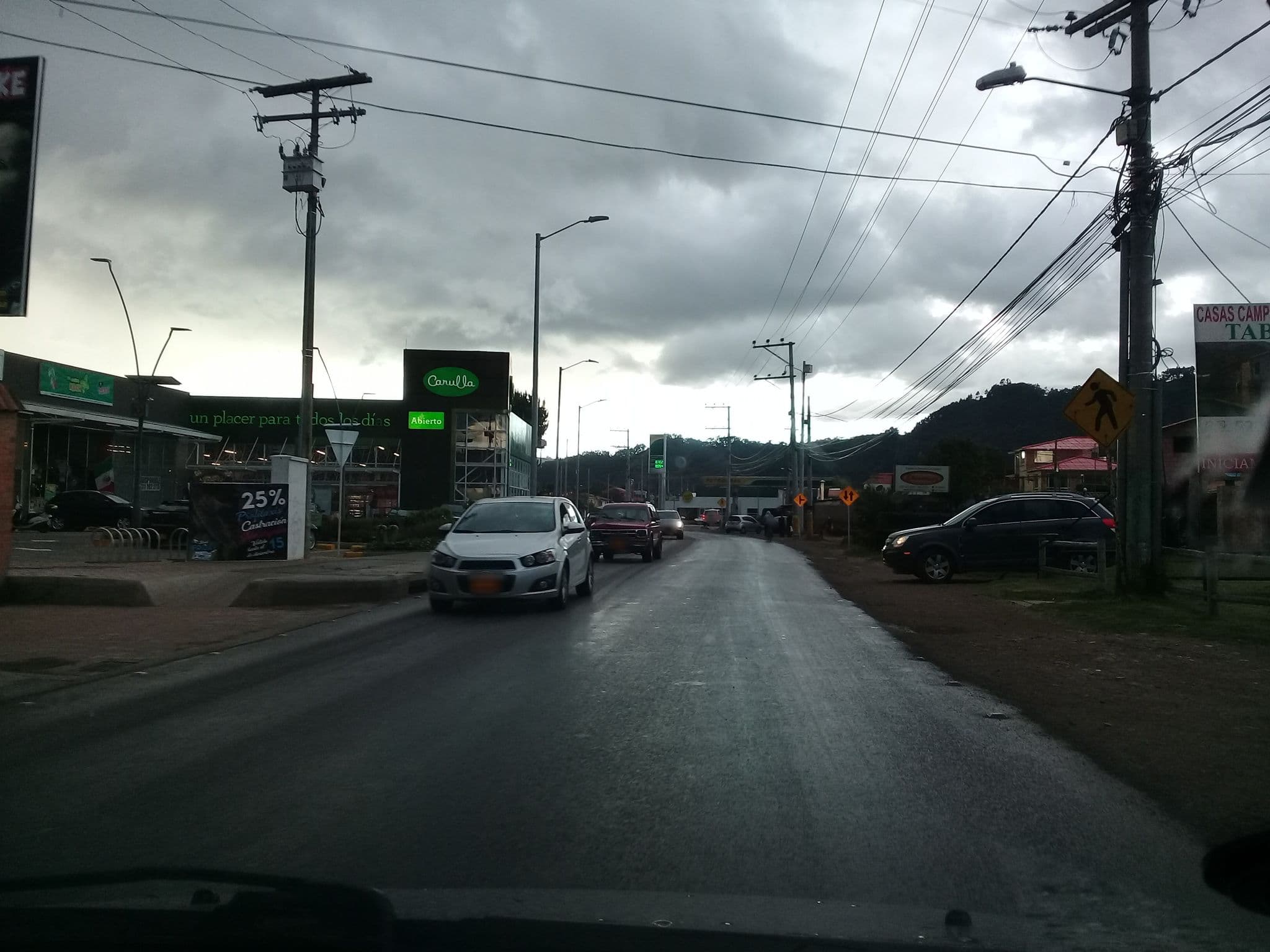 Street view near Villa Natura, Cajicá — © inventariocundi2 (CC BY-SA · Mapillary)