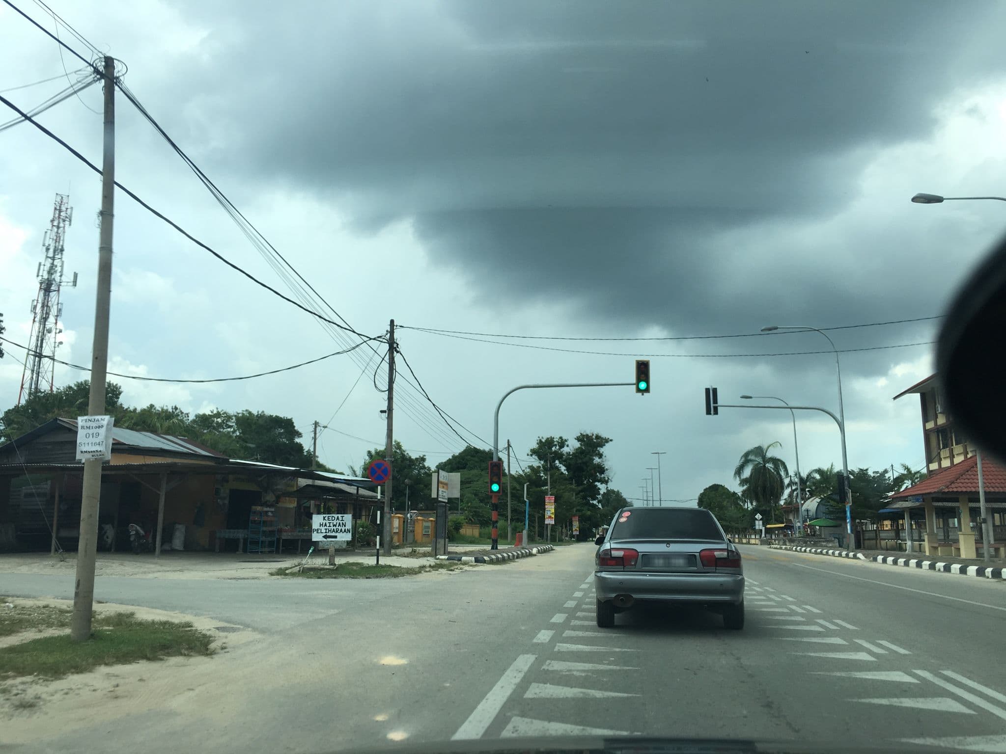 Street view near Warung Nasi Dagang Binjai, Cukai — © afeezaziz (CC BY-SA · Mapillary)