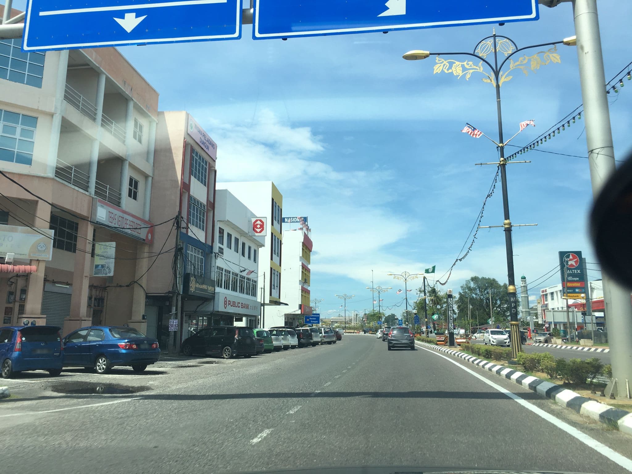 Street view near Hotel Ipm, Dungun — © afeezaziz (CC BY-SA · Mapillary)
