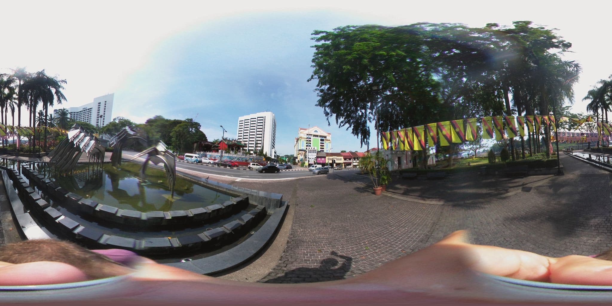 Street view near caffee hotel waterfront, Kuching — © remonet (CC BY-SA · Mapillary)