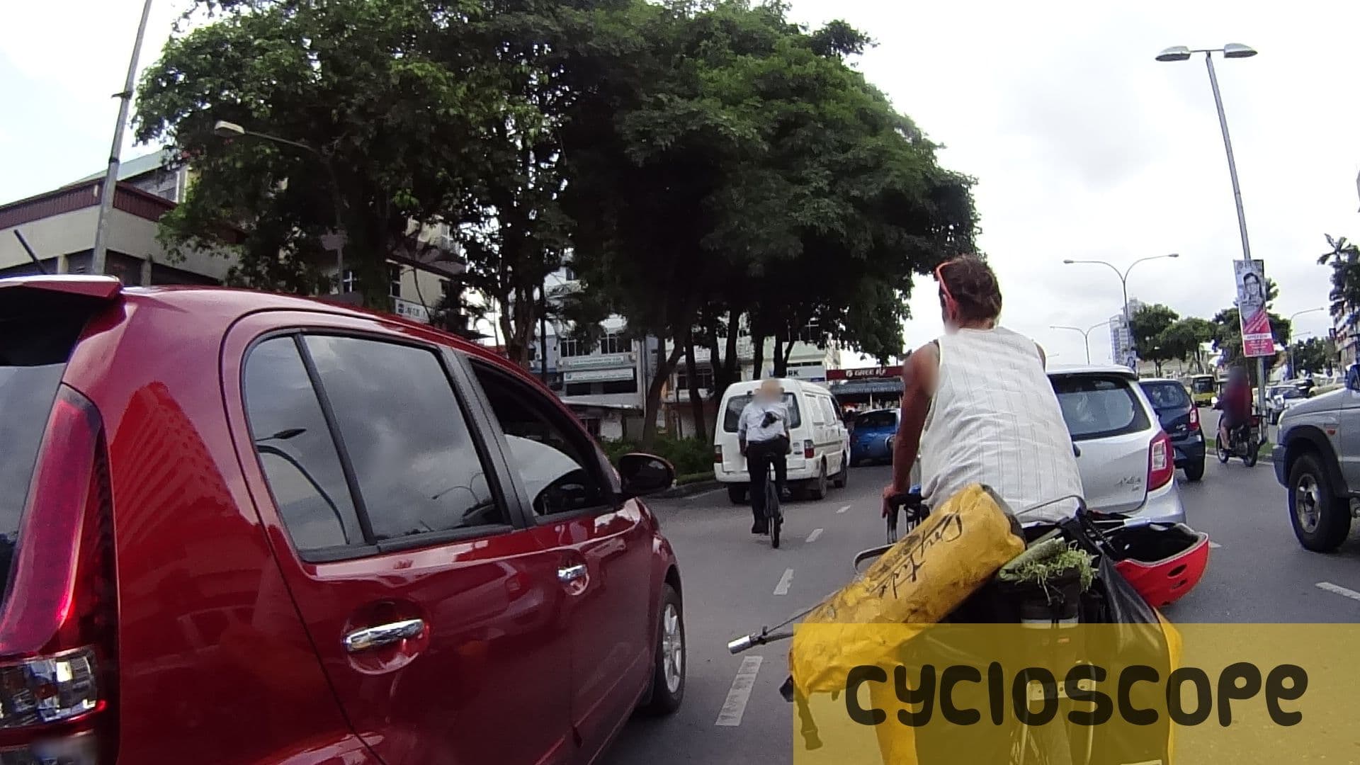 Street view near Hi Inn, Sibu — © cycloscope (CC BY-SA · Mapillary)