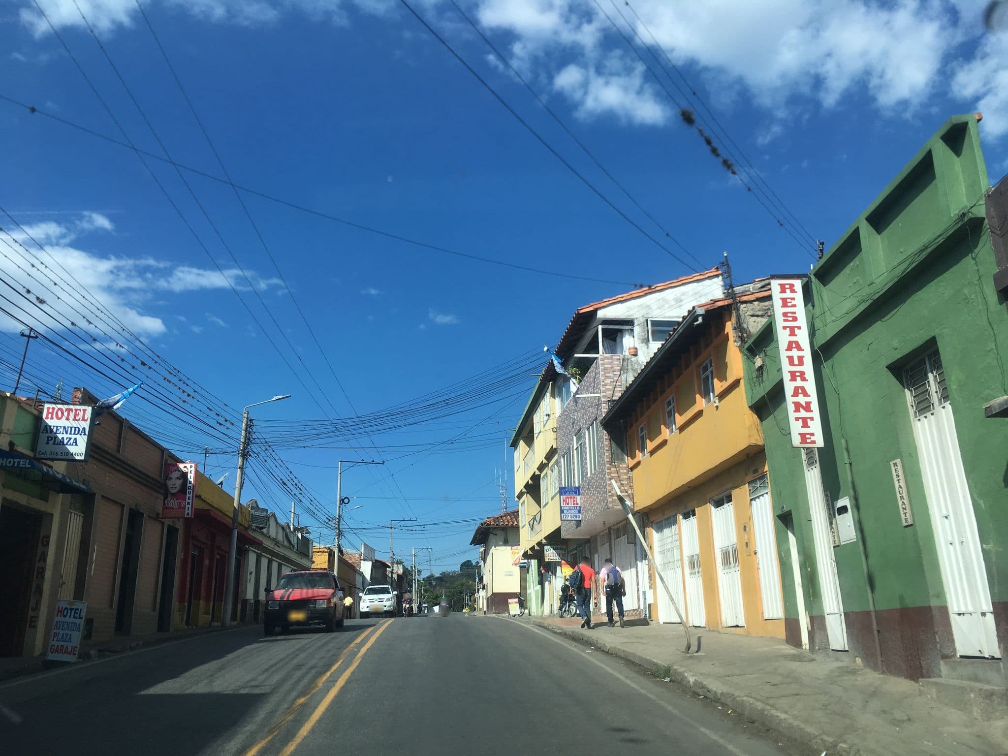 Street view near Hotel Cacique, Socorro — © nicovargas (CC BY-SA · Mapillary)