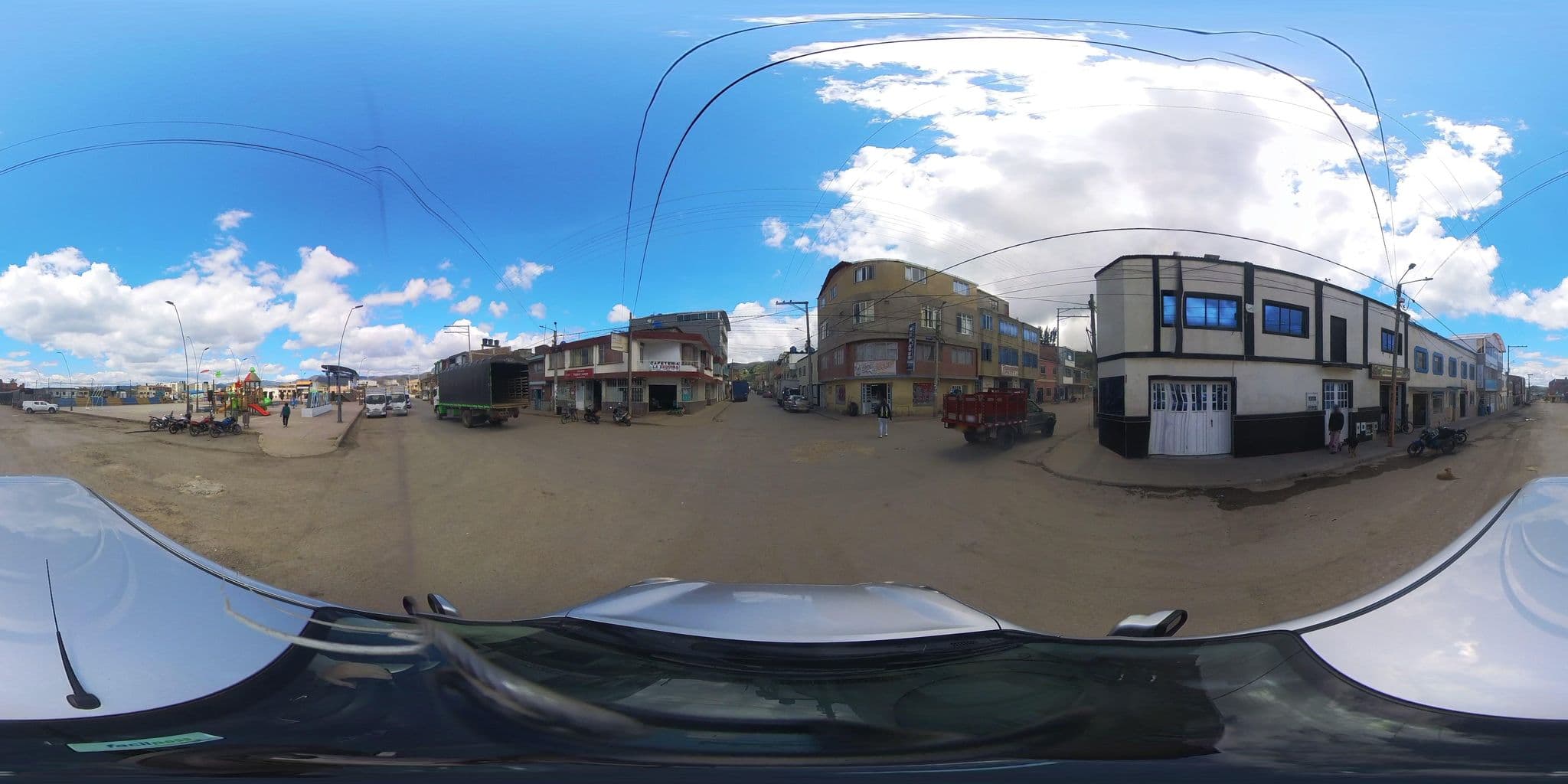 Street view near Hotel., Aquitania — © juanmelo (CC BY-SA · Mapillary)