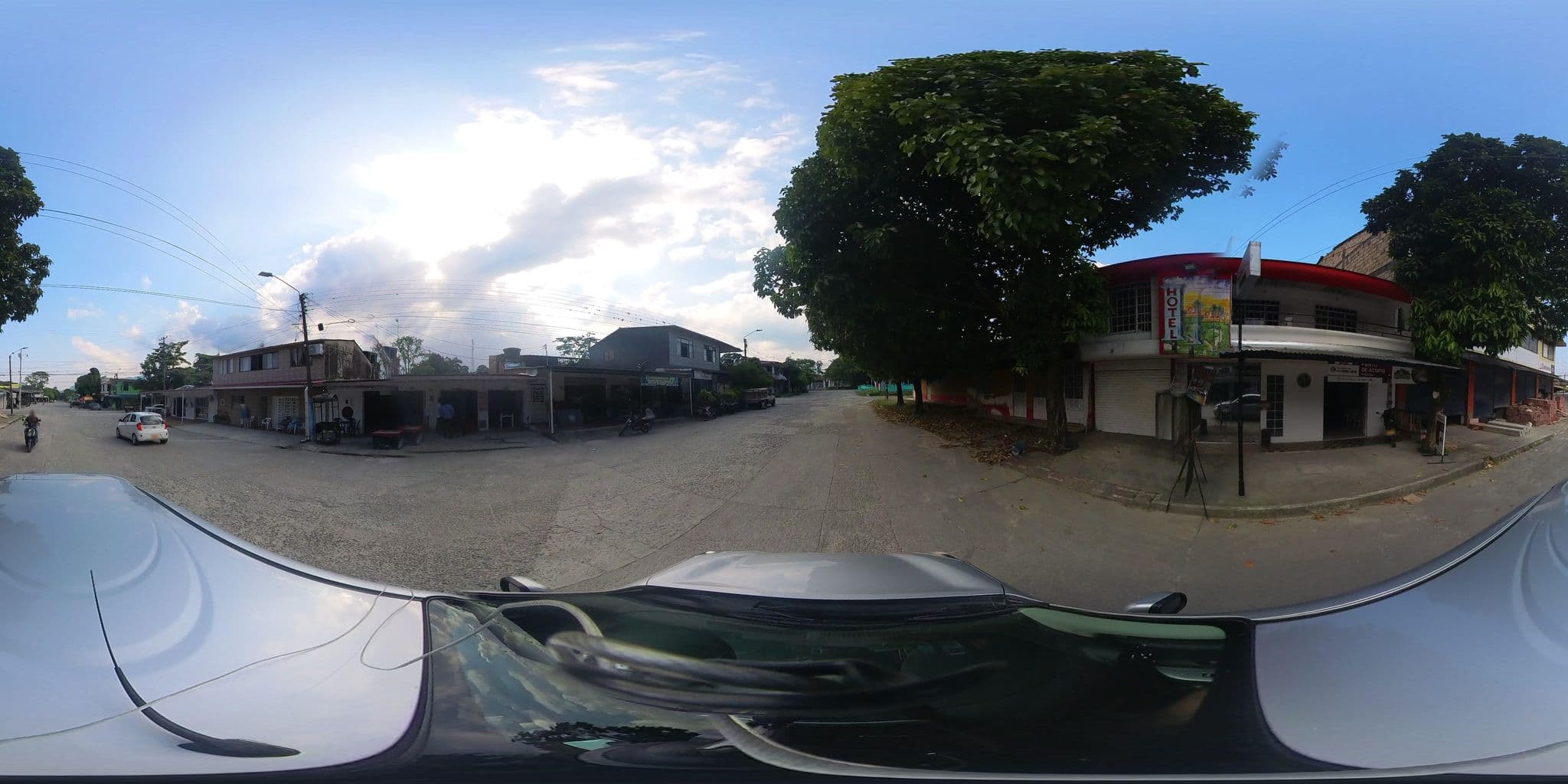 Street view near Hotel Campos Plaza, Cubarral — © juanmelo (CC BY-SA · Mapillary)