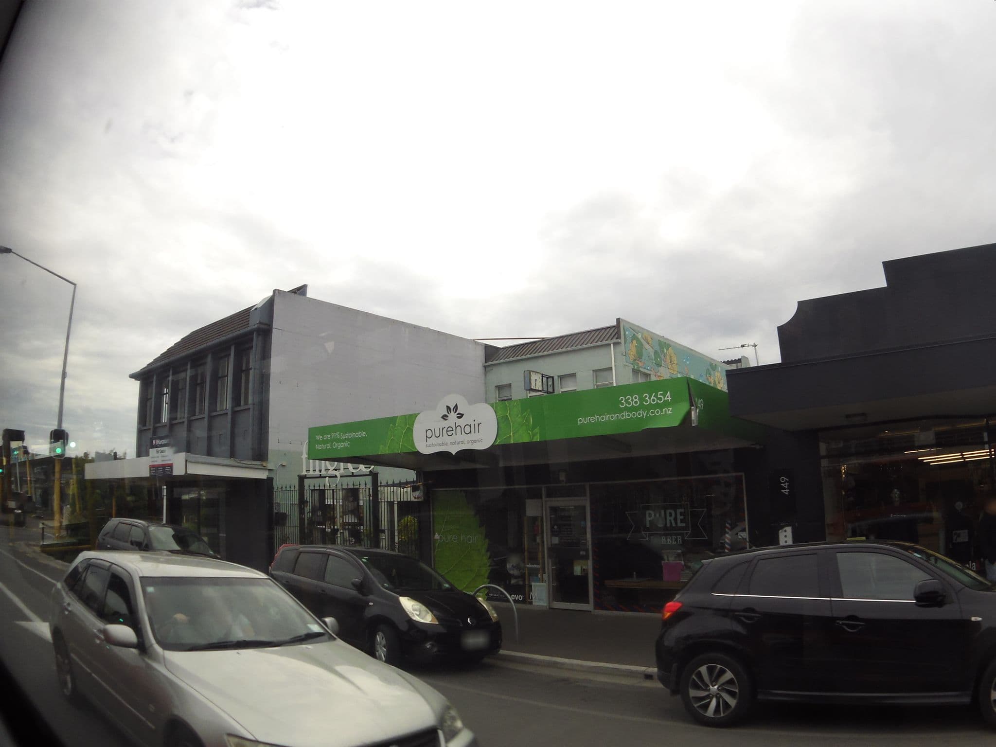 Street view near Colombo Lodge Christchurch, Sydenham — © skillsy (CC BY-SA · Mapillary)