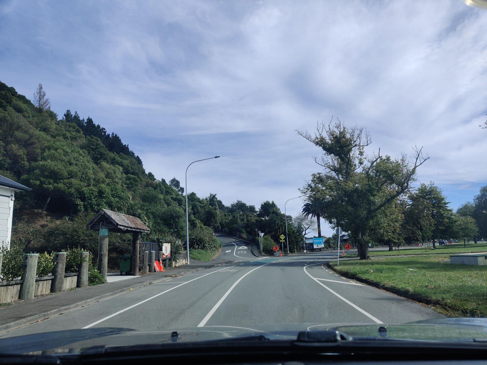 Street view near The Fountain Backpackers, Nelson — © elphix (CC BY-SA · Mapillary)