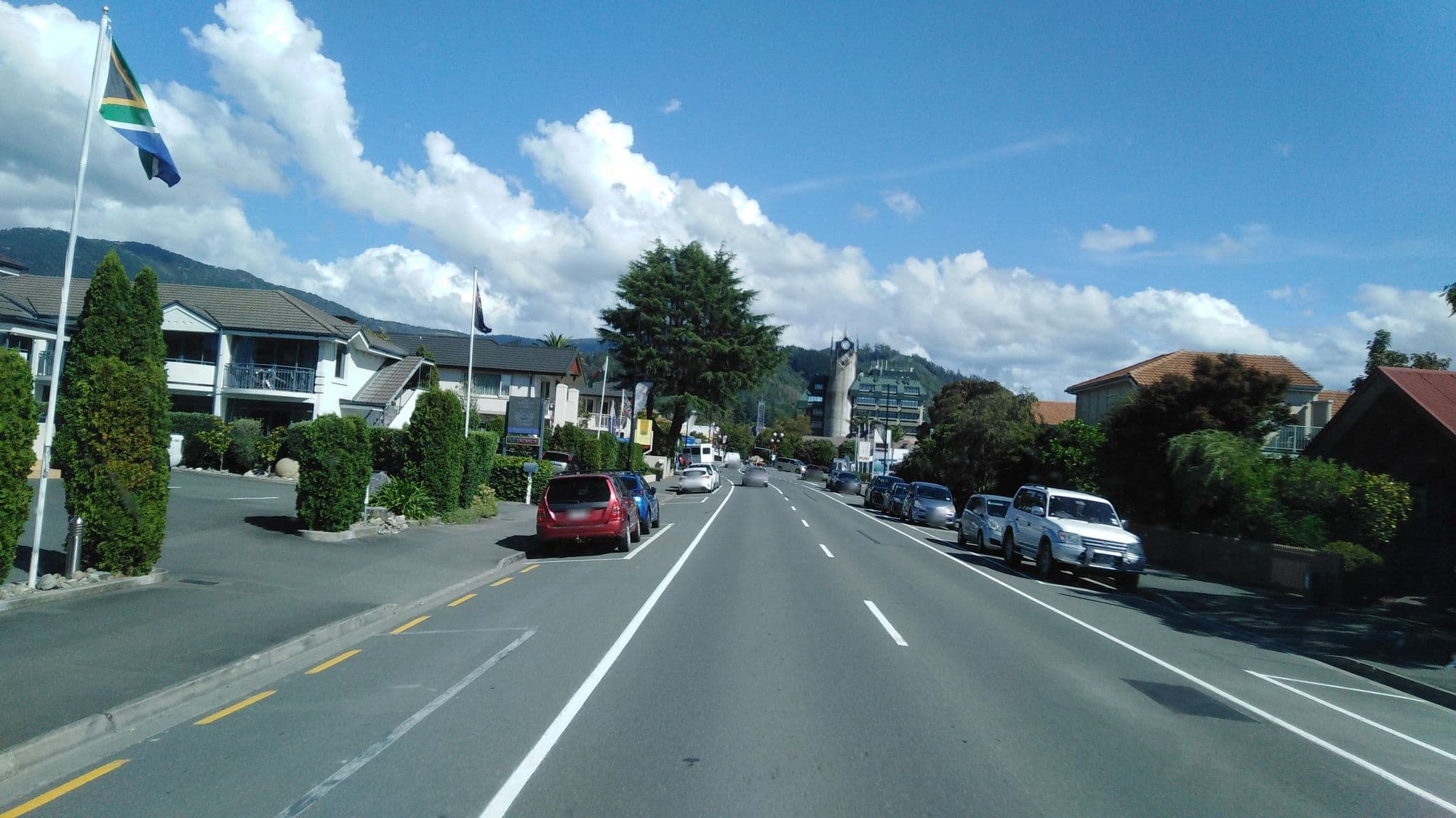 Street view near Trafalgar Lodge, Nelson — © 1111 (CC BY-SA · Mapillary)
