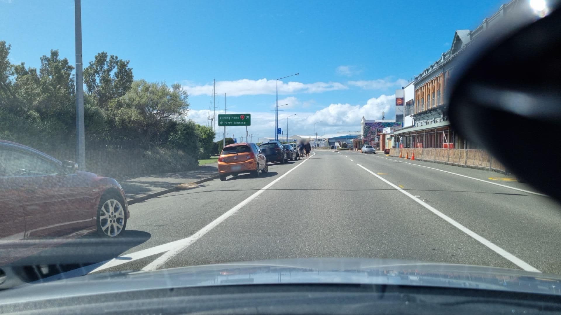 Street view near Bluff Lodge Backpackers, Bluff — © roadroid (CC BY-SA · Mapillary)