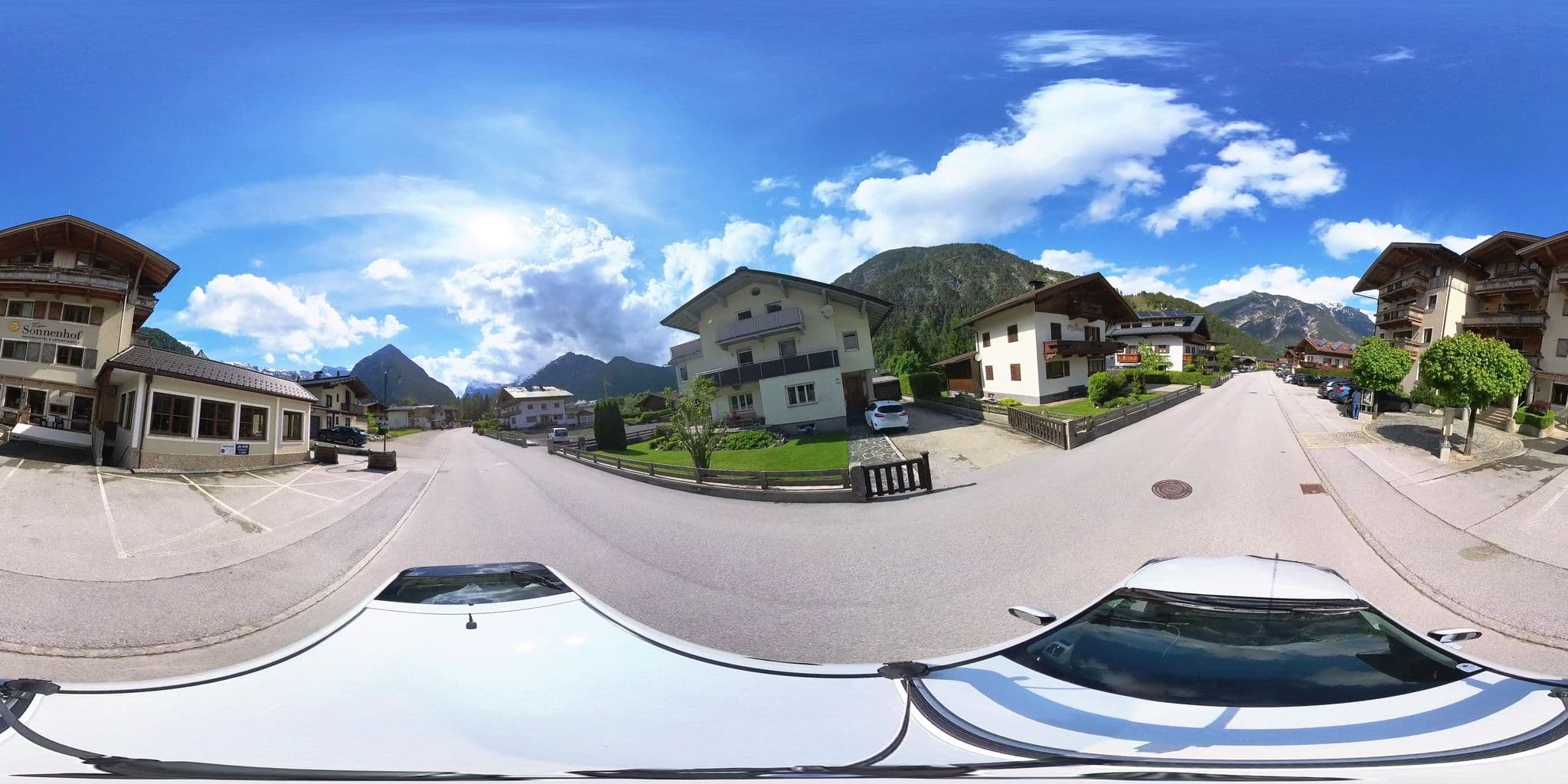 Street view near Hotel Sonnenhof, Maurach