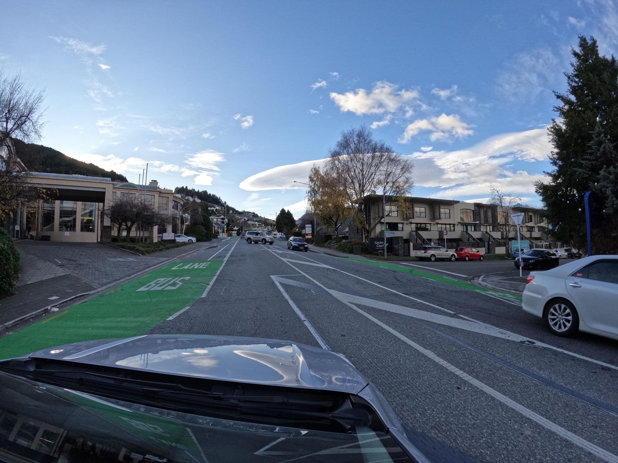 Street view near Millennium Hotel, Queenstown — © skillsy (CC BY-SA · Mapillary)