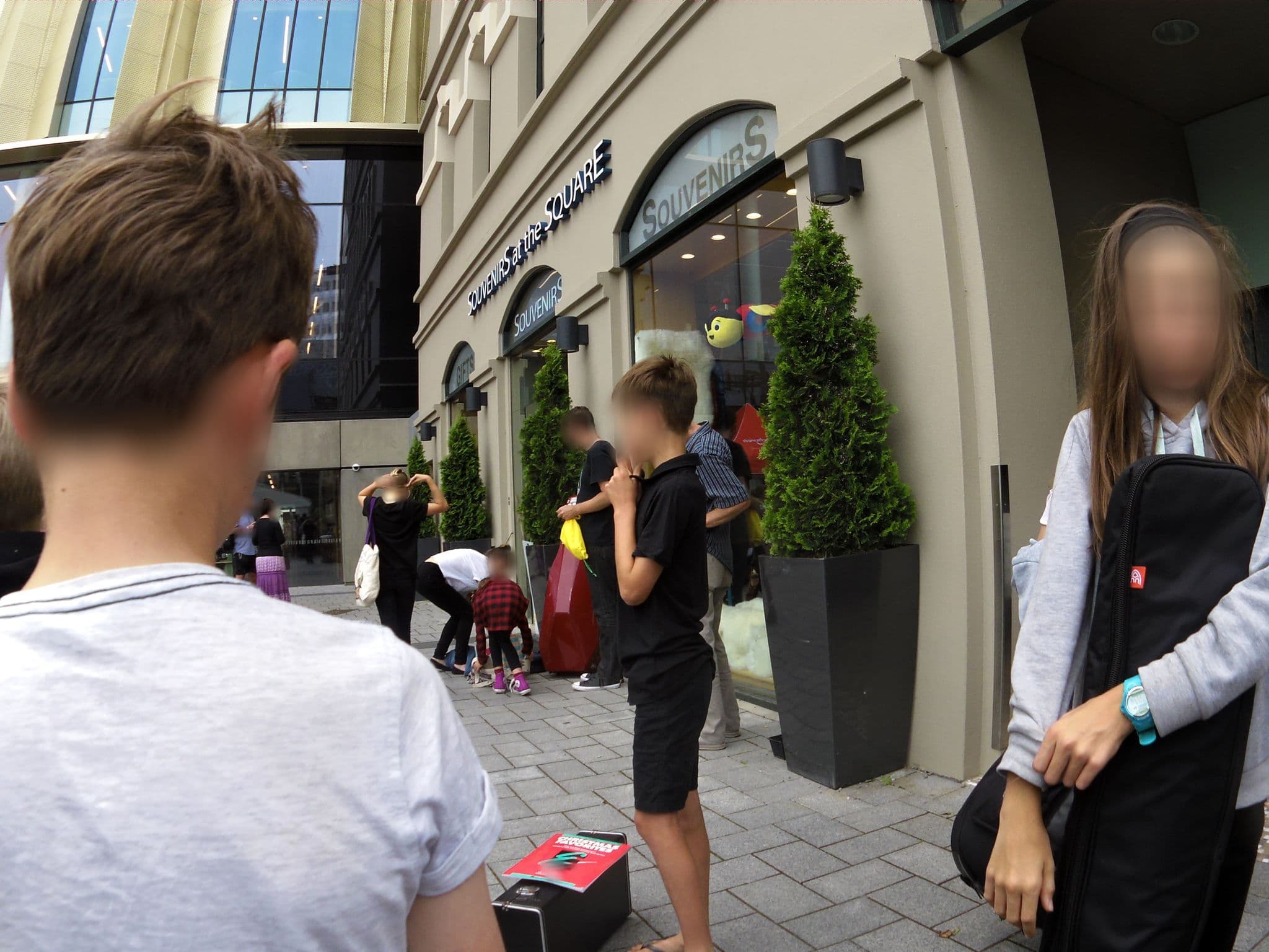 Street view near Warners Historic Hotel, Christchurch — © skillsy (CC BY-SA · Mapillary)