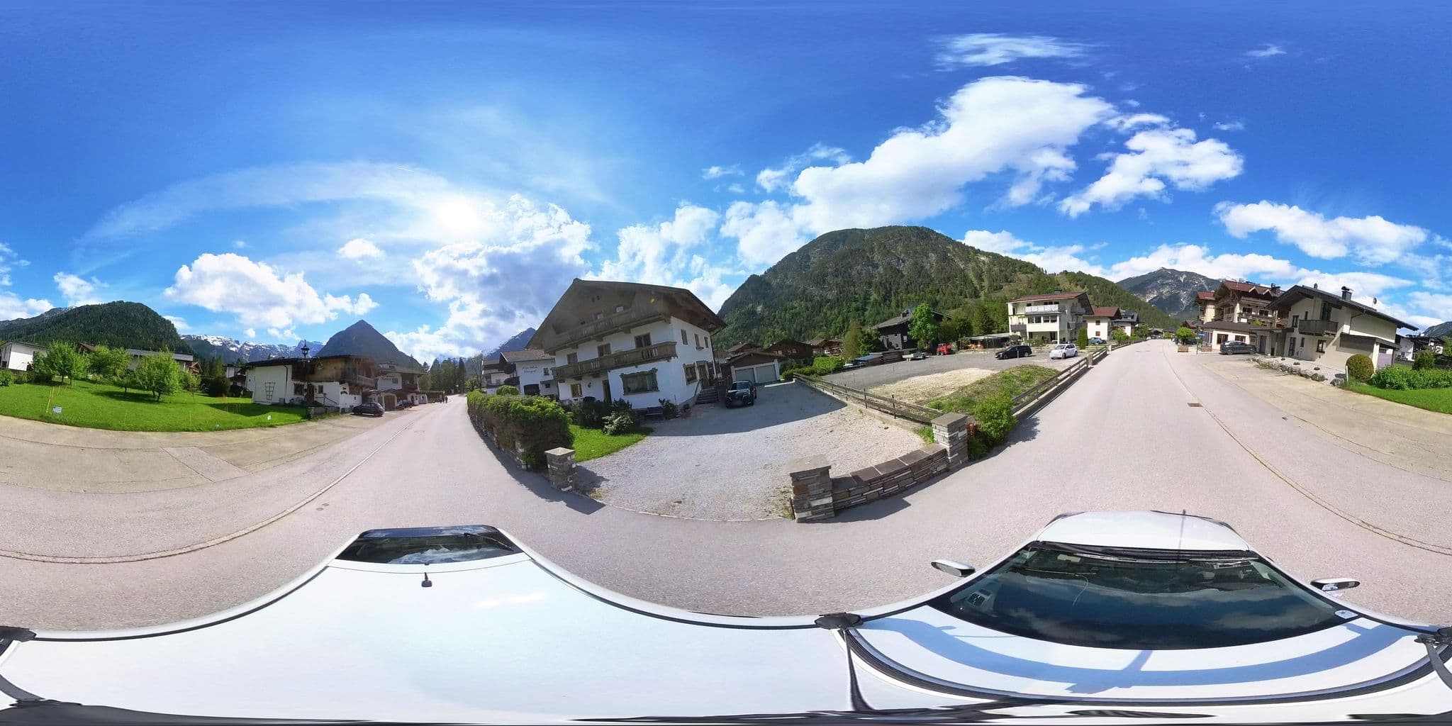 Street view near Haus Margret, Maurach