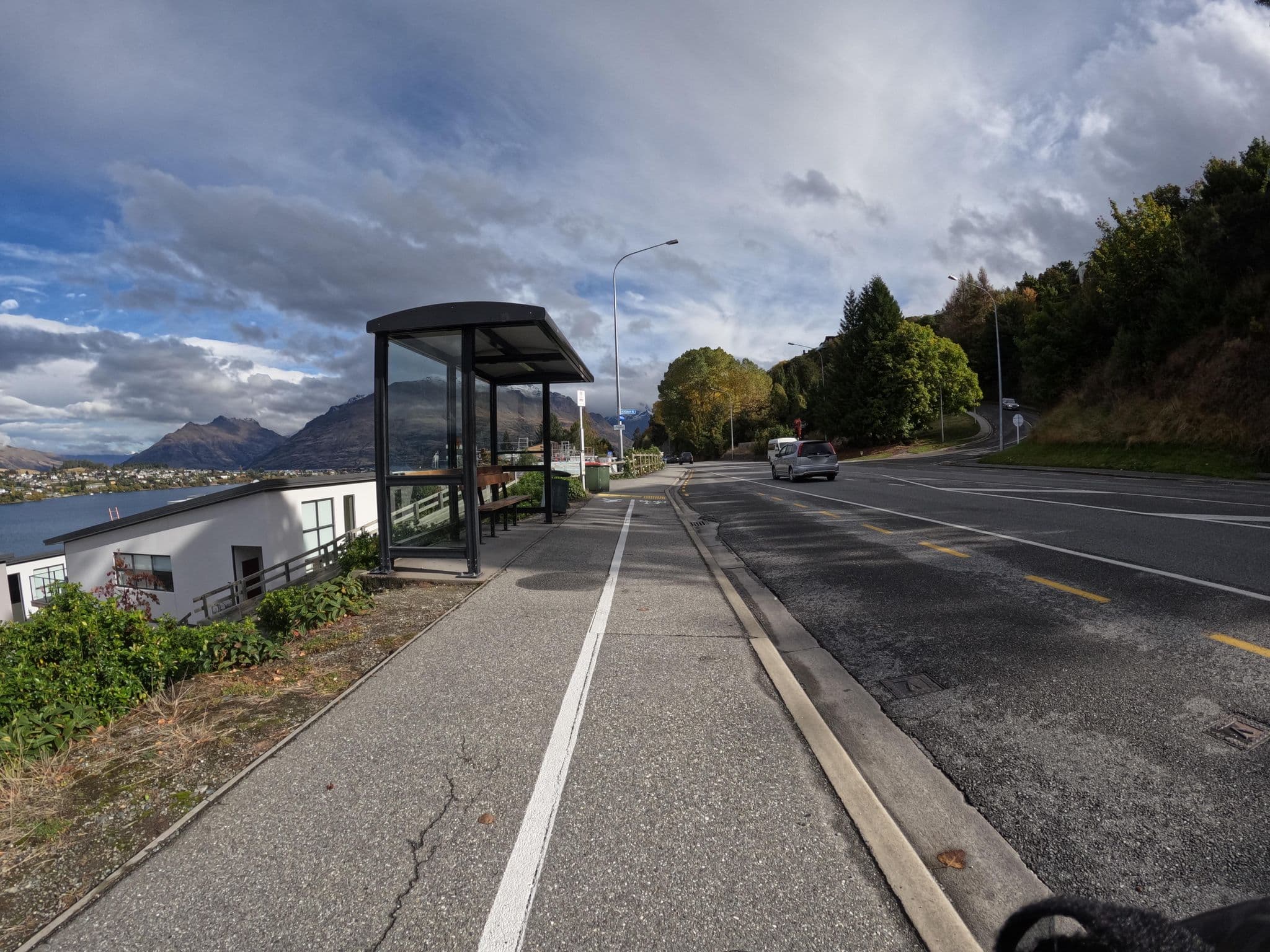 Street view near Amokura Lodge, Queenstown — © skillsy (CC BY-SA · Mapillary)