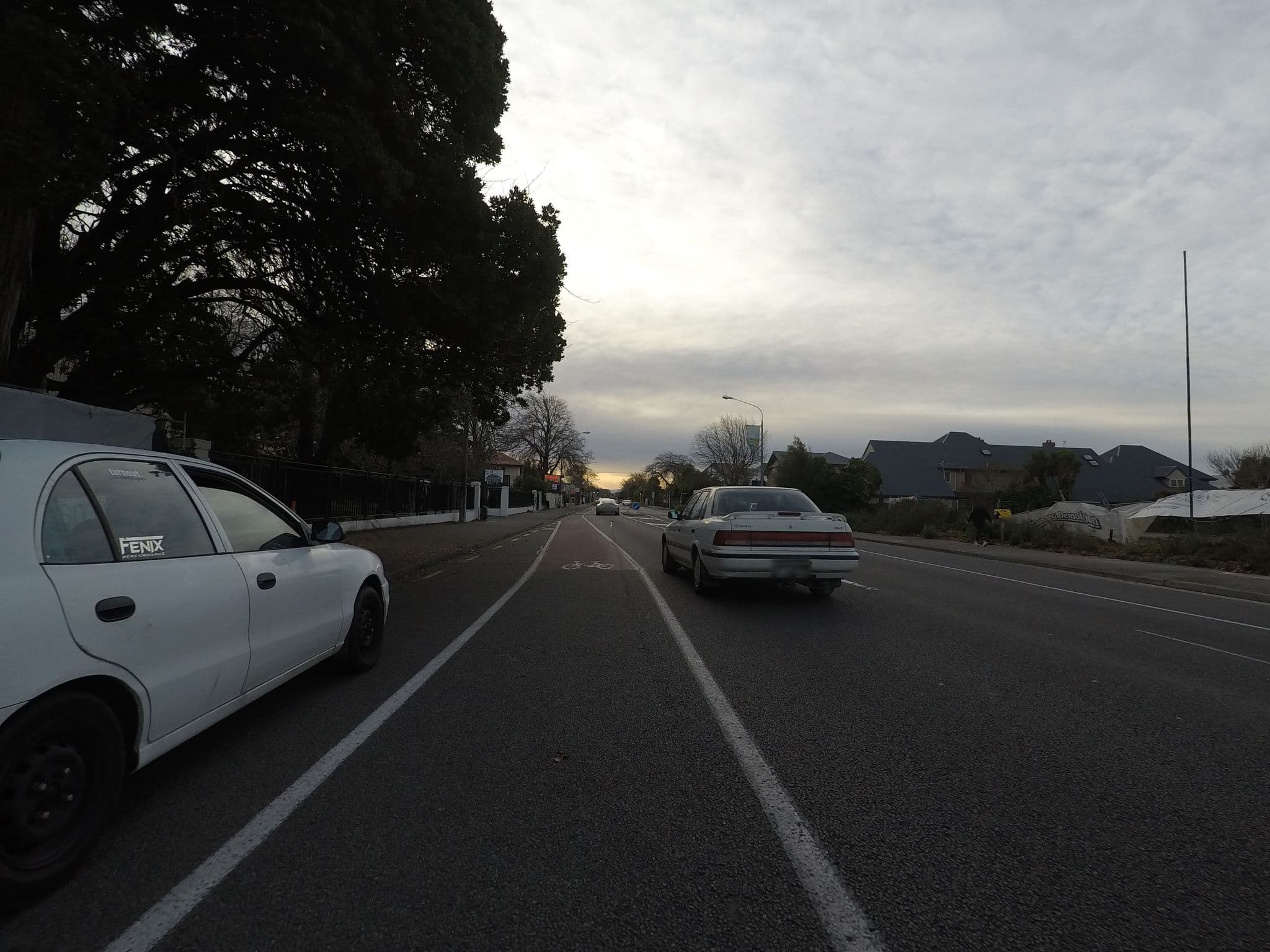 Street view near All Seasons Christchurch Hotel, Merivale — © nickl (CC BY-SA · Mapillary)