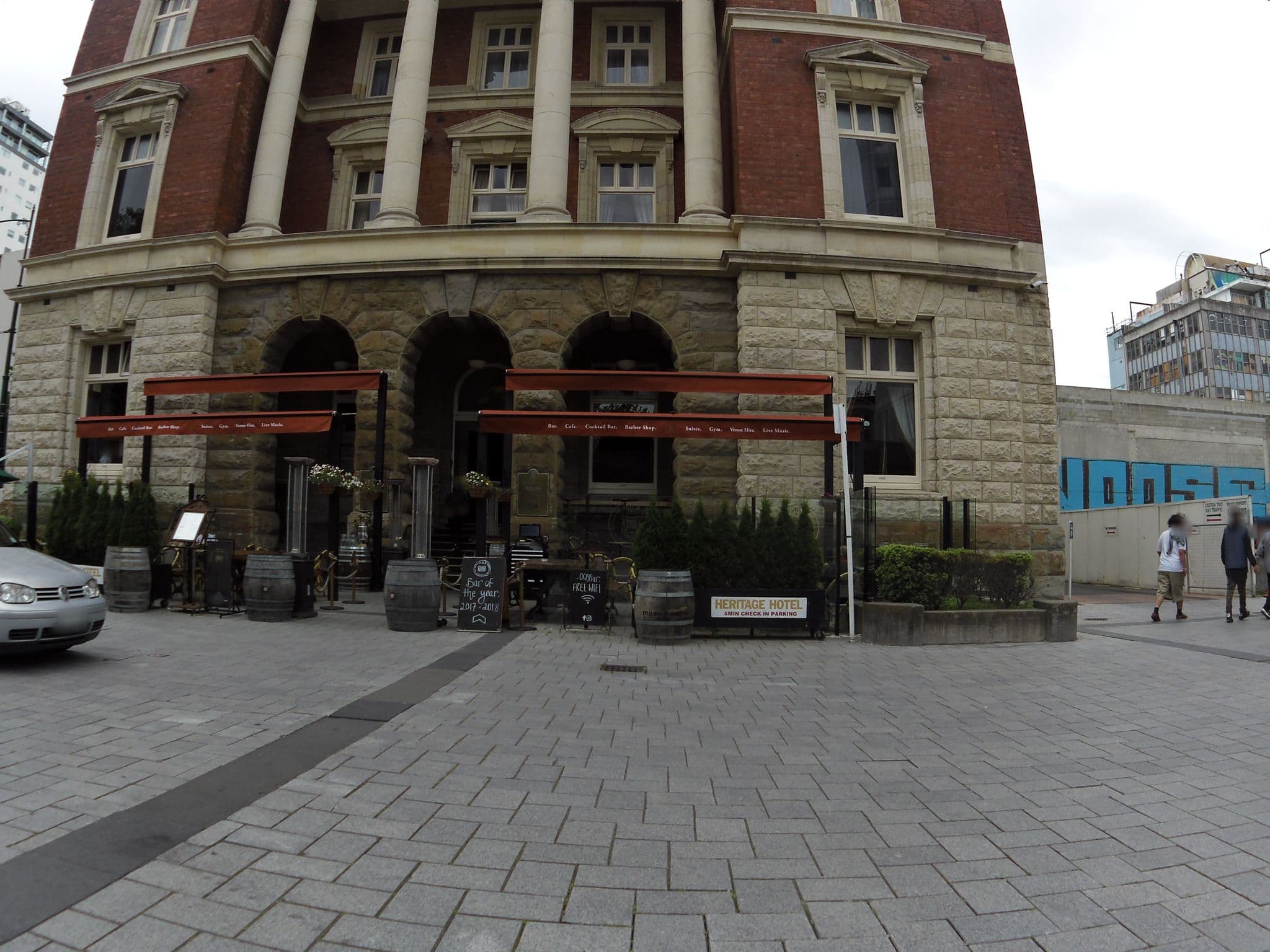 Street view near Heritage Christchurch, Christchurch — © skillsy (CC BY-SA · Mapillary)