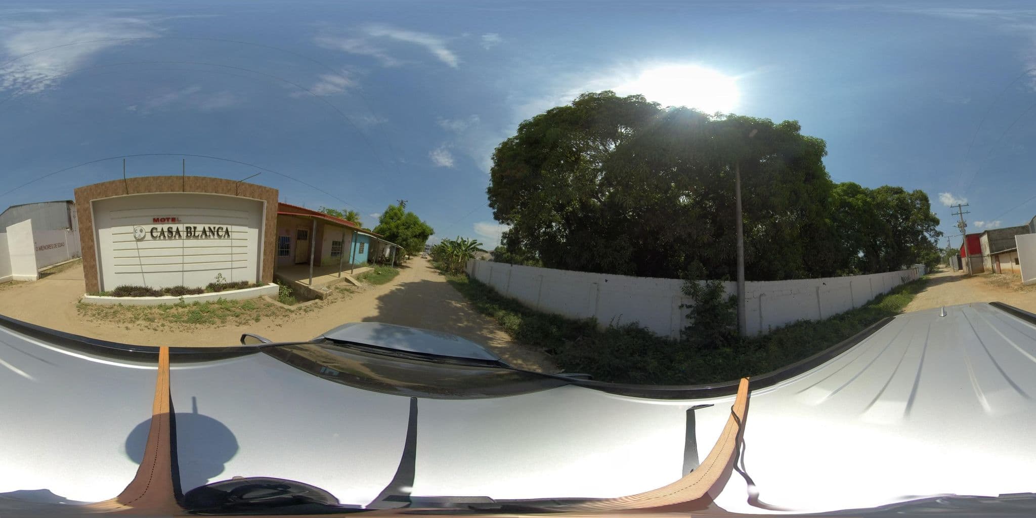 Street view near Motel Casa Blanca, Magangué — © lobsangflepa (CC BY-SA · Mapillary)