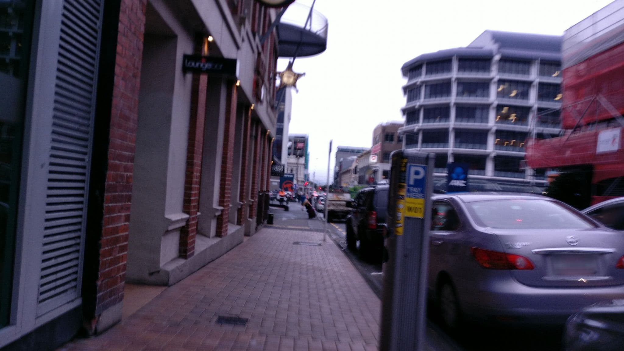 Street view near Wild Zebra Backpackers, Te Aro — © hughdavenport (CC BY-SA · Mapillary)
