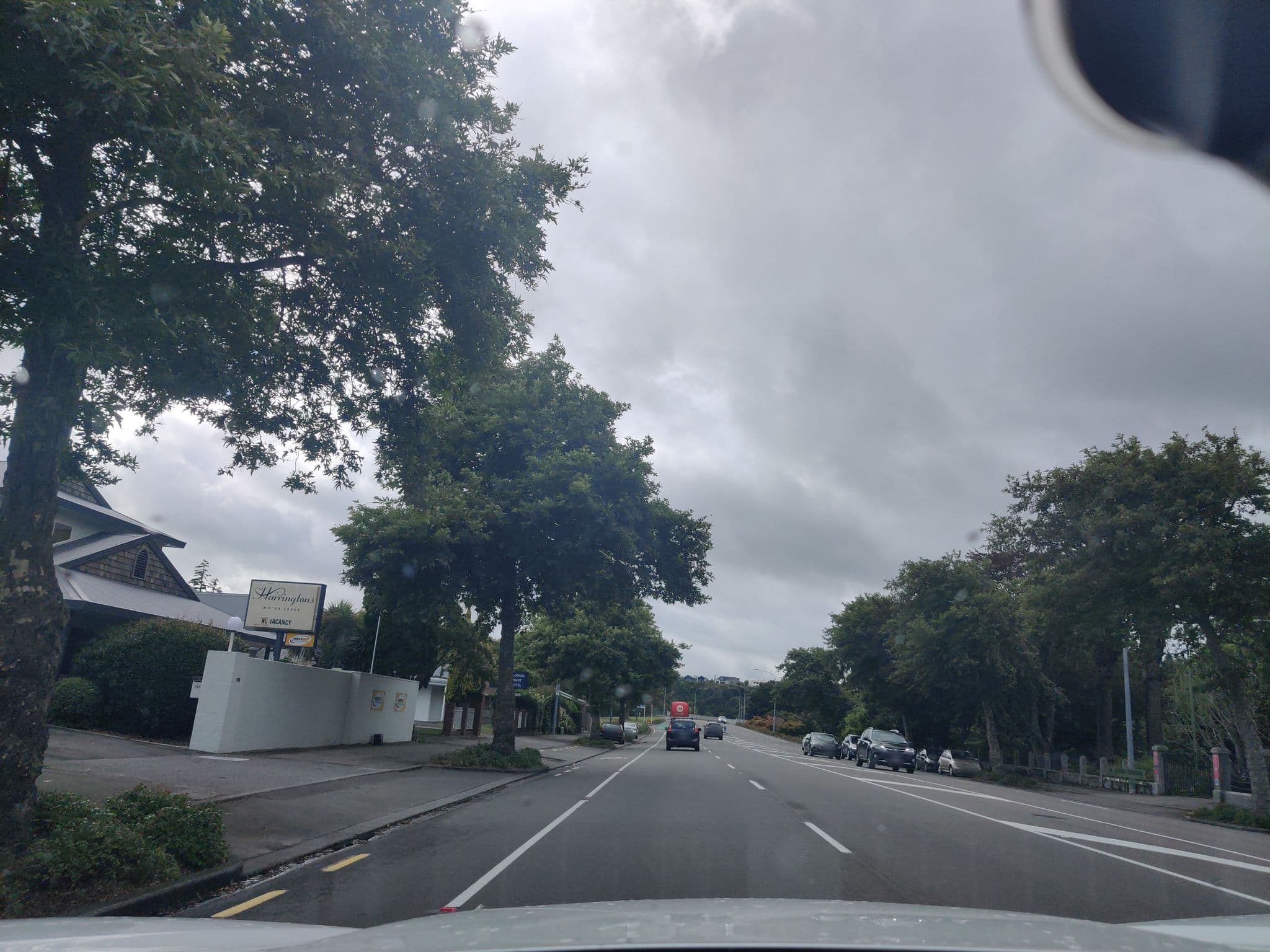 Street view near Harringtons Motor Lodge Palmerston North, Fitzherbert — © elphix (CC BY-SA · Mapillary)
