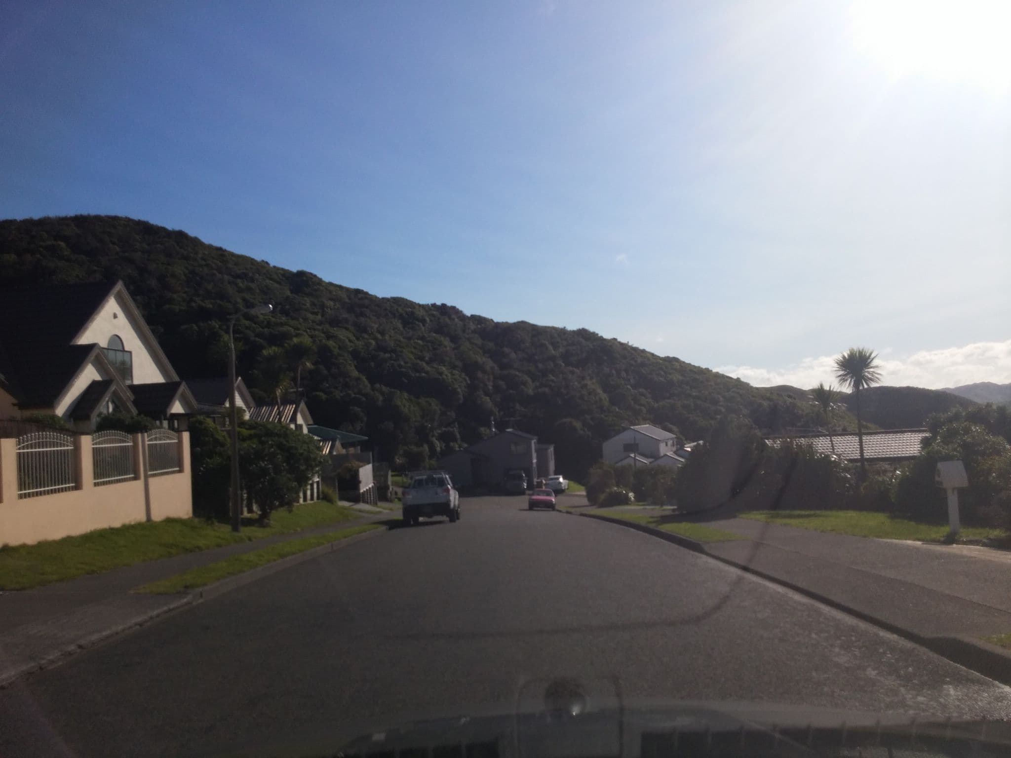 Street view near A Great View, Khandallah — © nigelramsay (CC BY-SA · Mapillary)