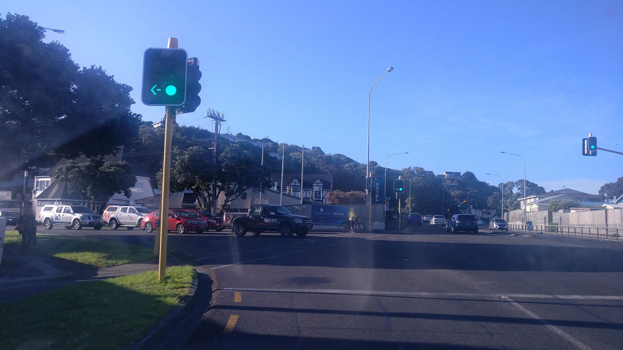 Street view near Spinaker Motel, Plimmerton — © hughdavenport (CC BY-SA · Mapillary)