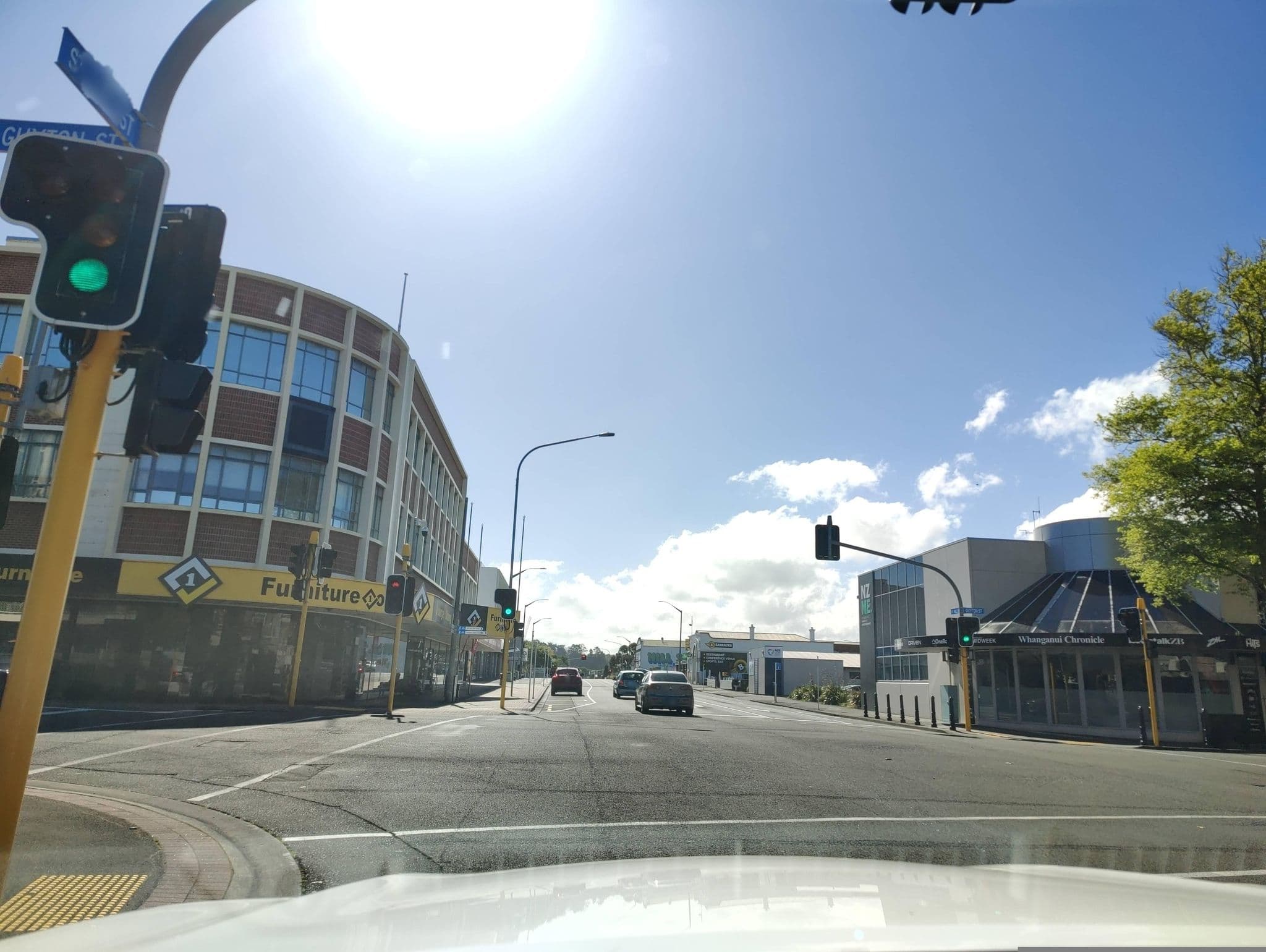 Street view near Grand Hotel Wanganui, Whanganui — © elphix (CC BY-SA · Mapillary)