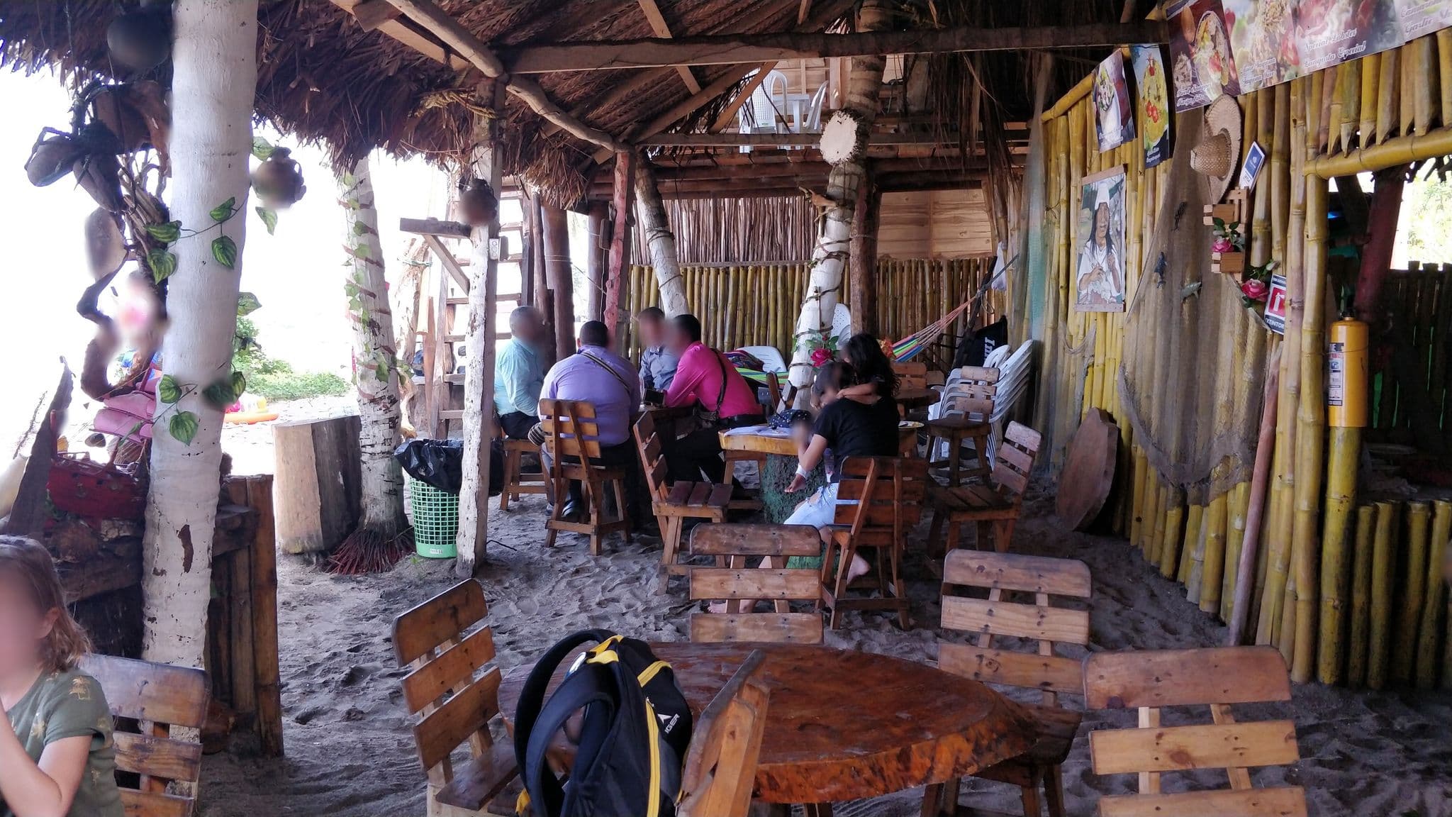 Street view near Paraiso, Santa Marta